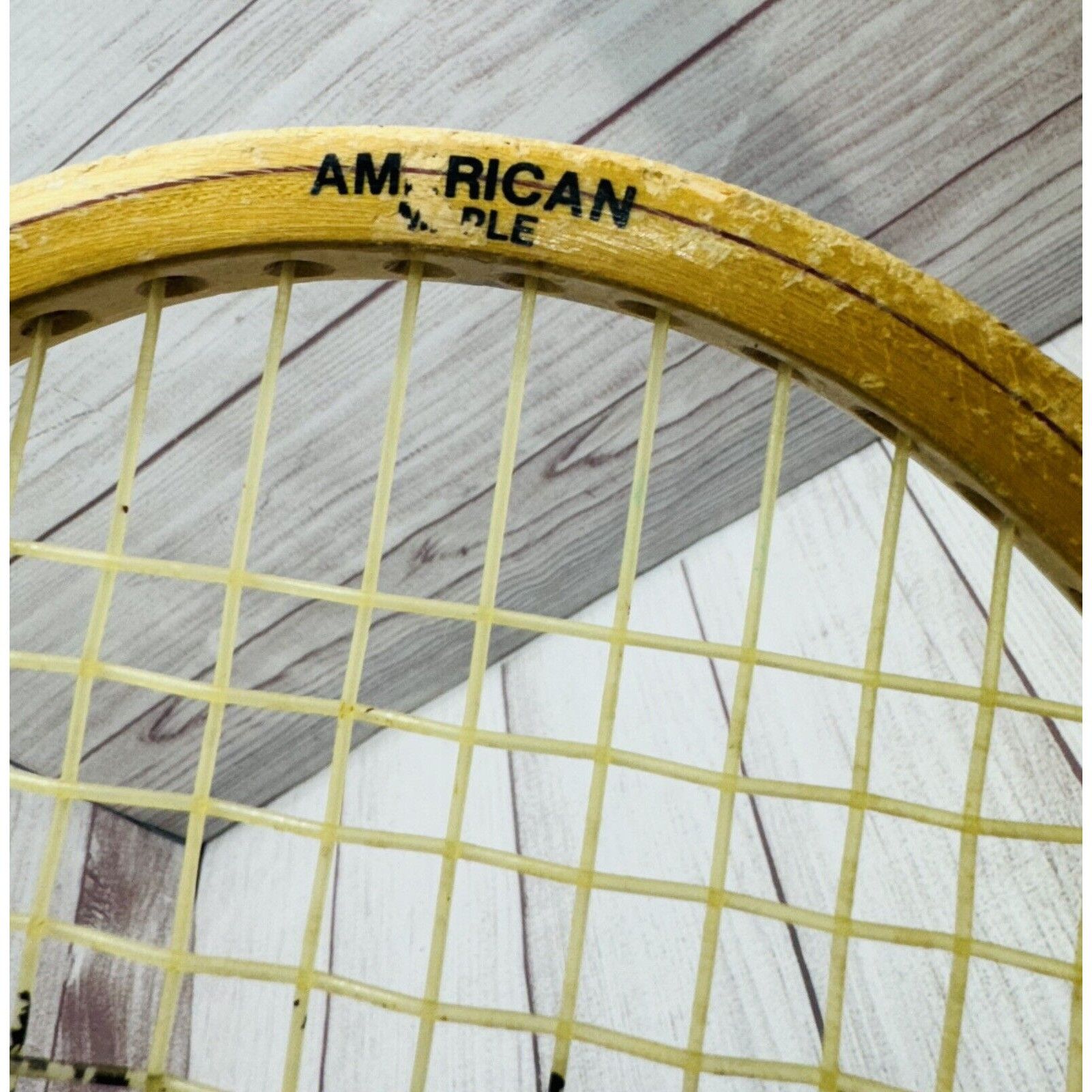 Other Vintage Bancroft Aussie Wooden Tennis Racket 27 inches Long Size ONE SIZE - 6 Thumbnail