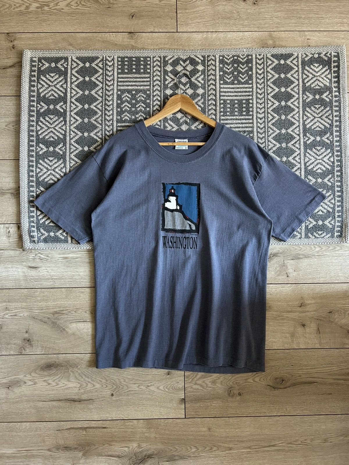 Other Vintage 90’s Washington Lighthouse Artforms t shirt size L Size US L / EU 52-54 / 3 - 1 Thumbnail