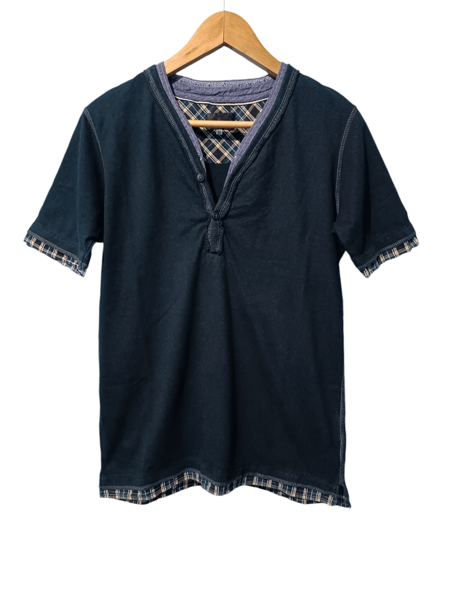 Japanese Brand × Takeo Kikuchi Takeo Kikuchi Double Layer Short Sleeve T-shirt Size US M / EU 48-50 / 2 - 1 Thumbnail