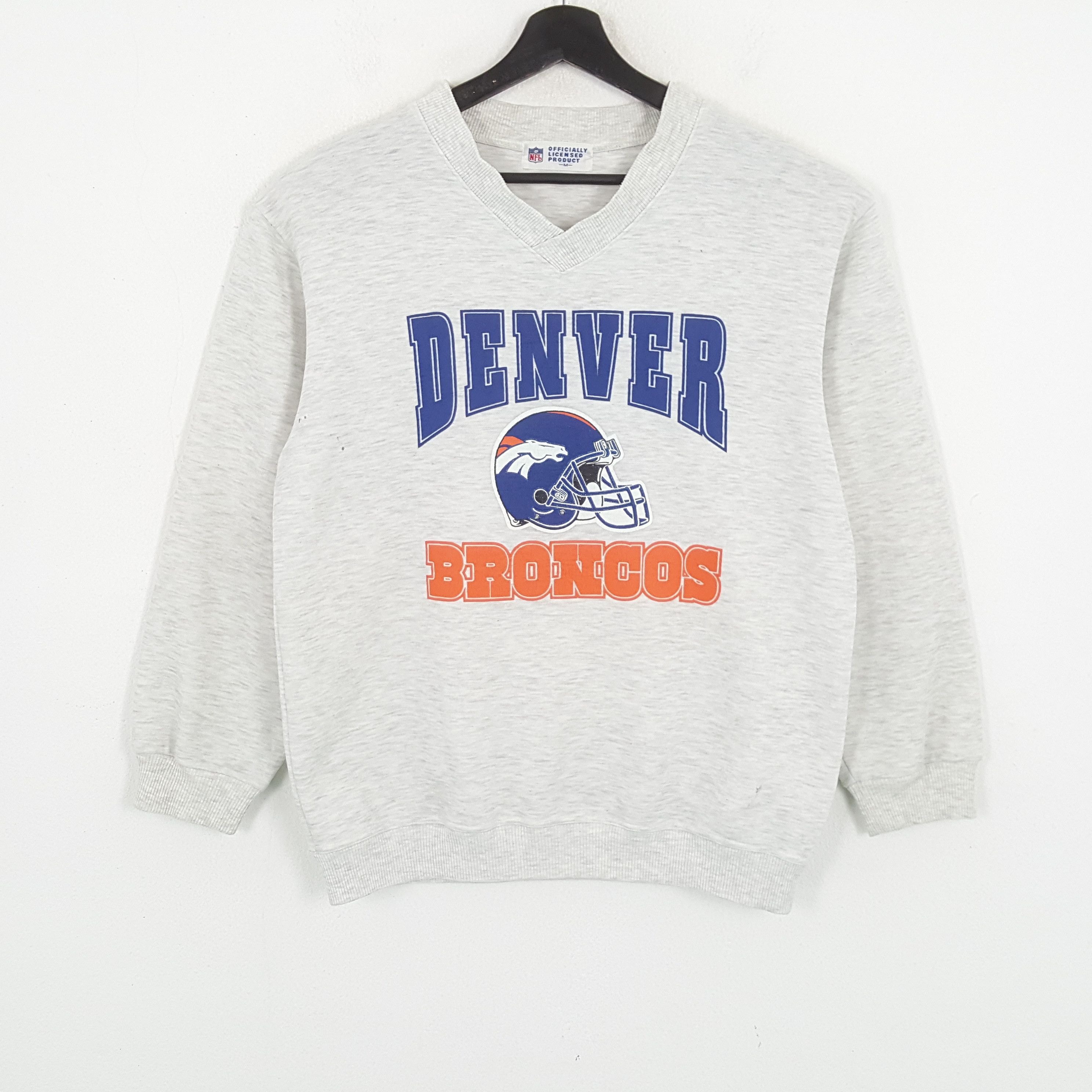 NFL DENVER BRONCOS NFL Football Team Vintage Sweatshirt Size US M / EU 48-50 / 2 - 1 Thumbnail