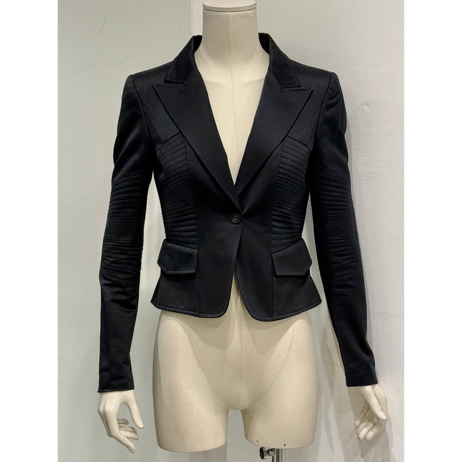 Gucci 2003 Gucci by Tom Ford paneled blazer Size S / US 4 / IT 40 - 2 Thumbnail