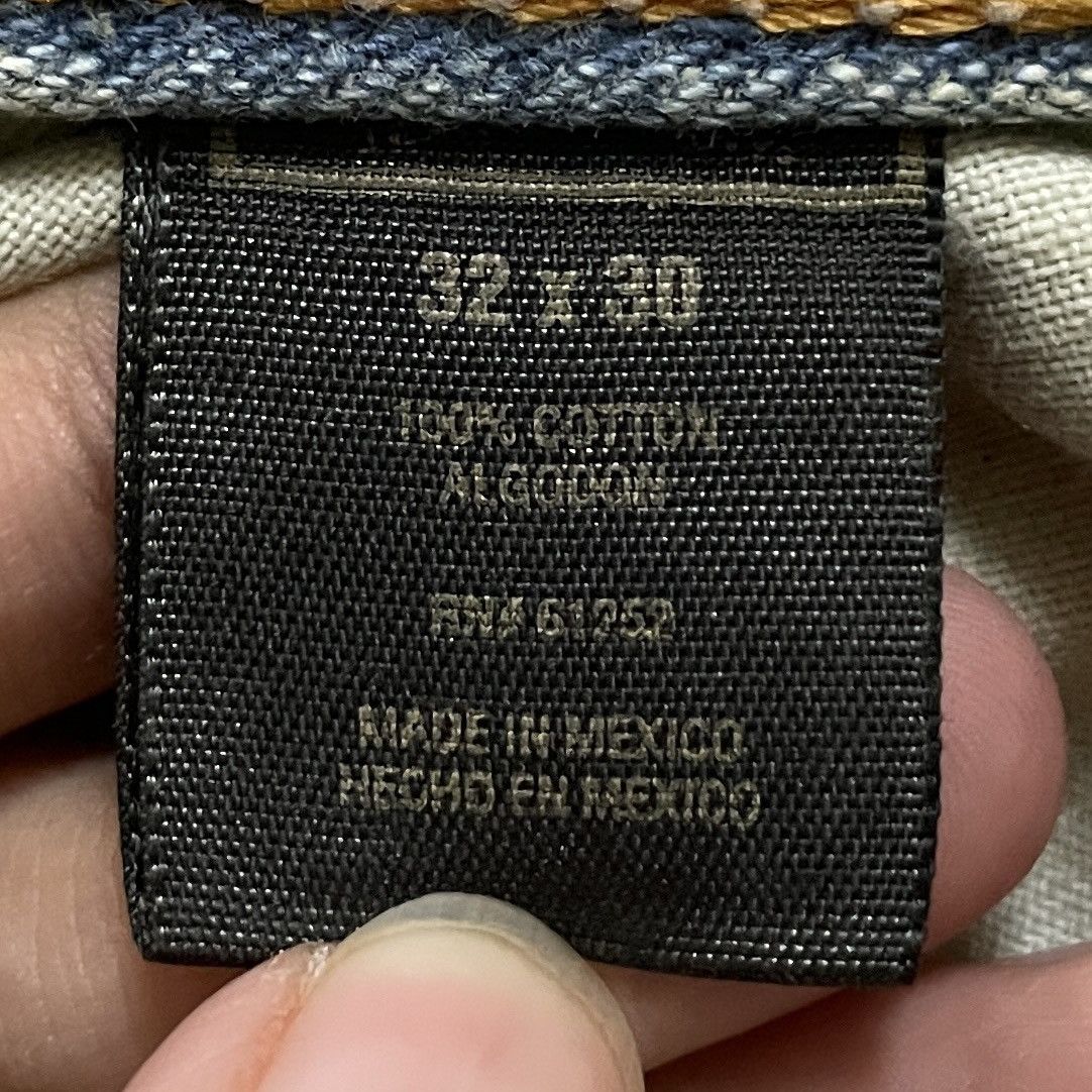 Japanese Brand Rare Design Vintage Brand Sneaker Fit Flared Jeans 2000s Size US 32 / EU 48 - 11 Thumbnail