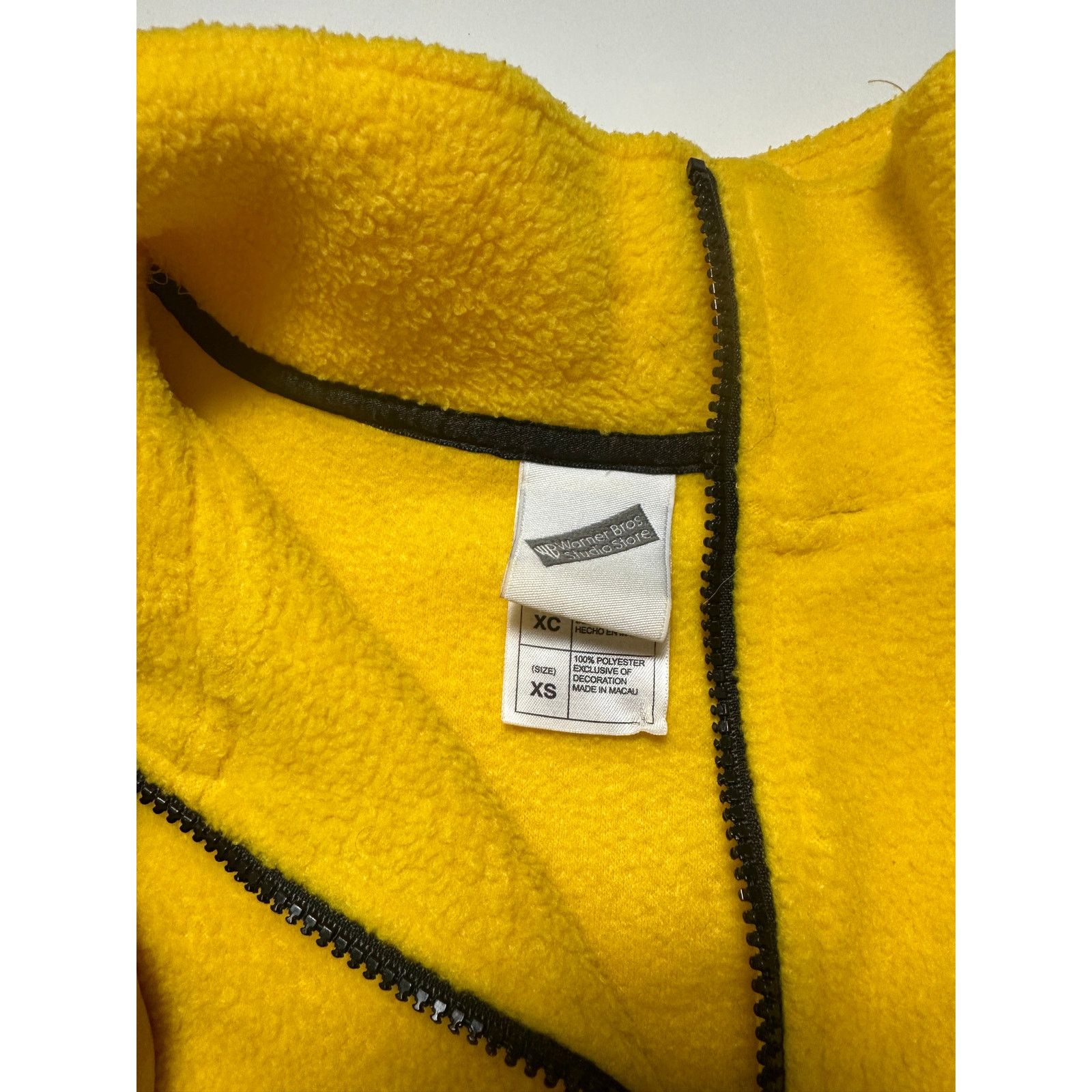 Warner Bros Tweety Bird Warner Bros Quarter Zip Jacket Size XS / US 0-2 / IT 36-38 - 6 Thumbnail