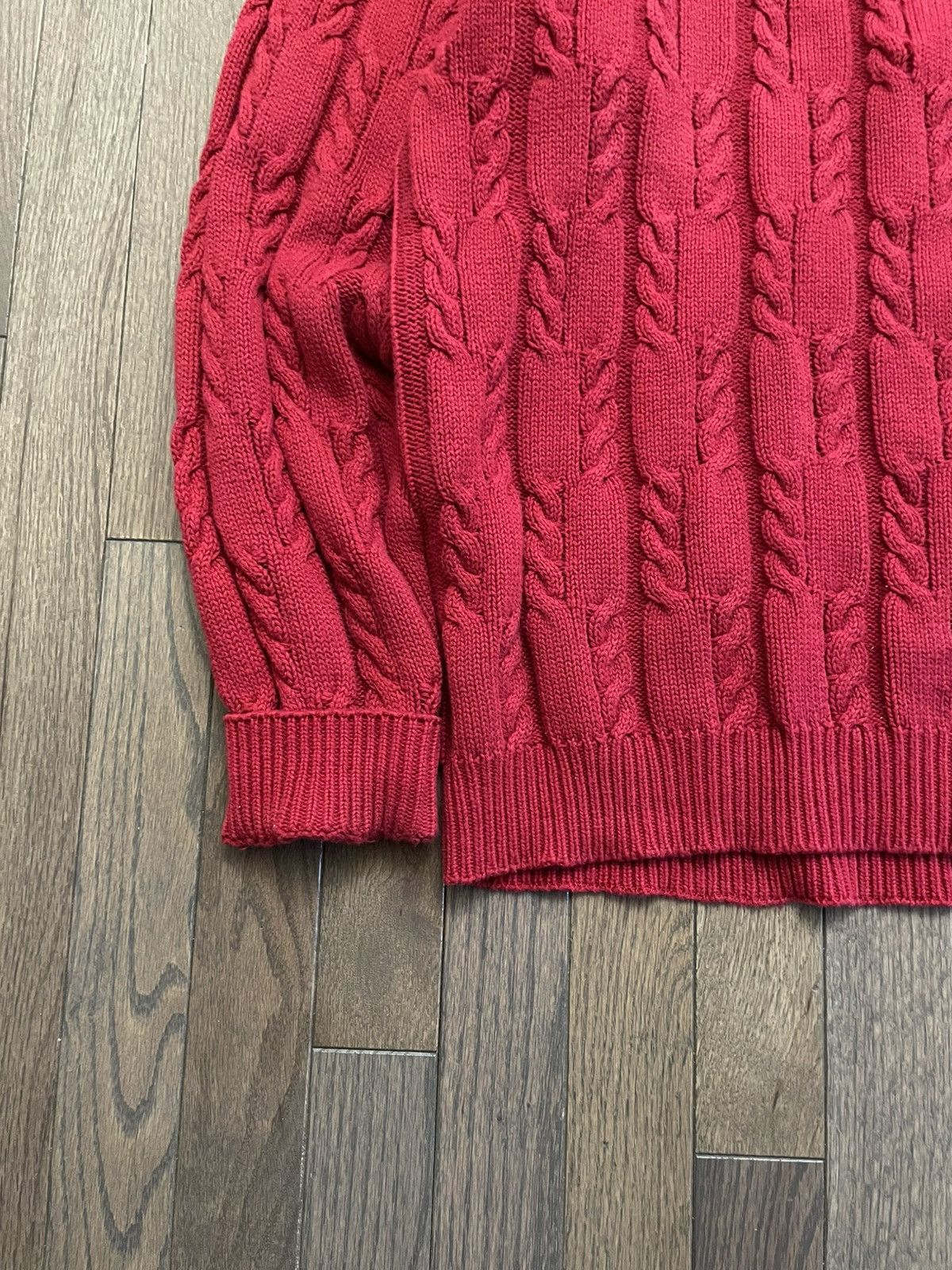 Polo Ralph Lauren Vintage 90s Chaps Ralph Lauren Cable Sweater Y2K Our Legacy Size US L / EU 52-54 / 3 - 5 Thumbnail