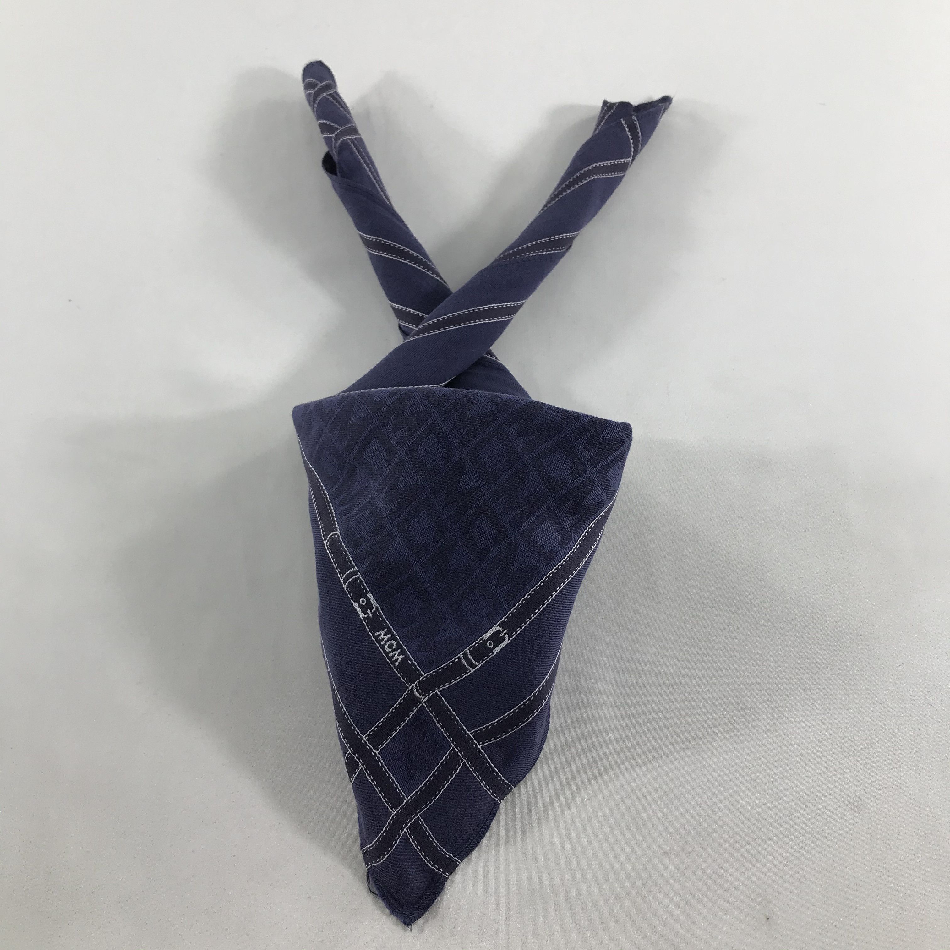 MCM MCM Monogram Handkerchief Neckerchief Bandana H77 Size ONE SIZE - 2 Thumbnail