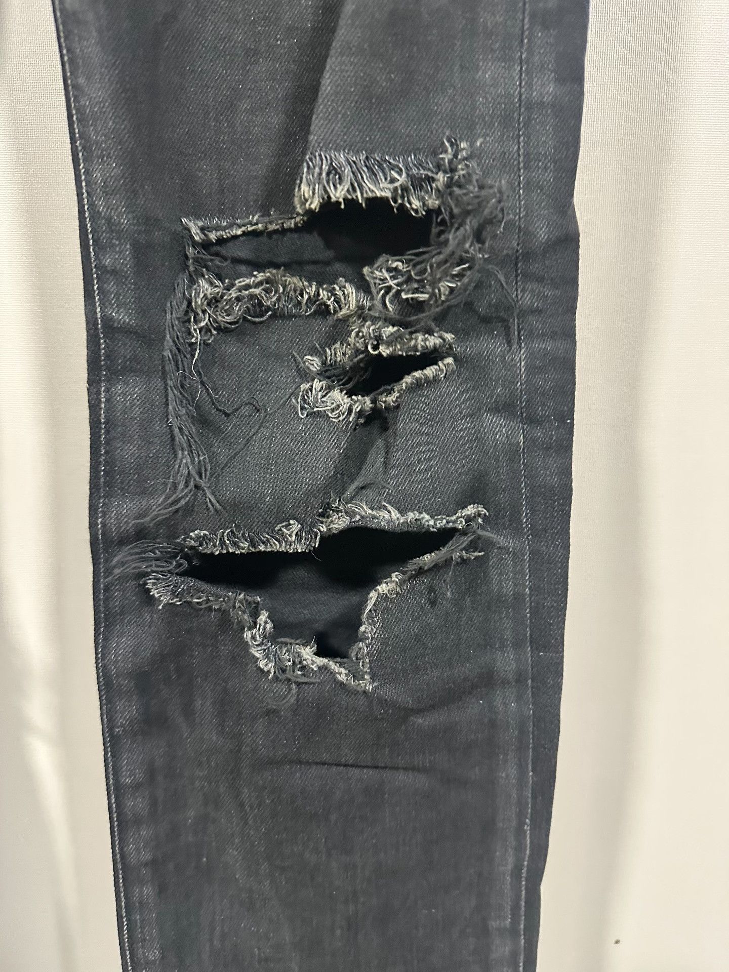 Saint Laurent Paris Saint Laurent SLP 15AW Black Skinny Jeans Size US 29 - 5 Thumbnail