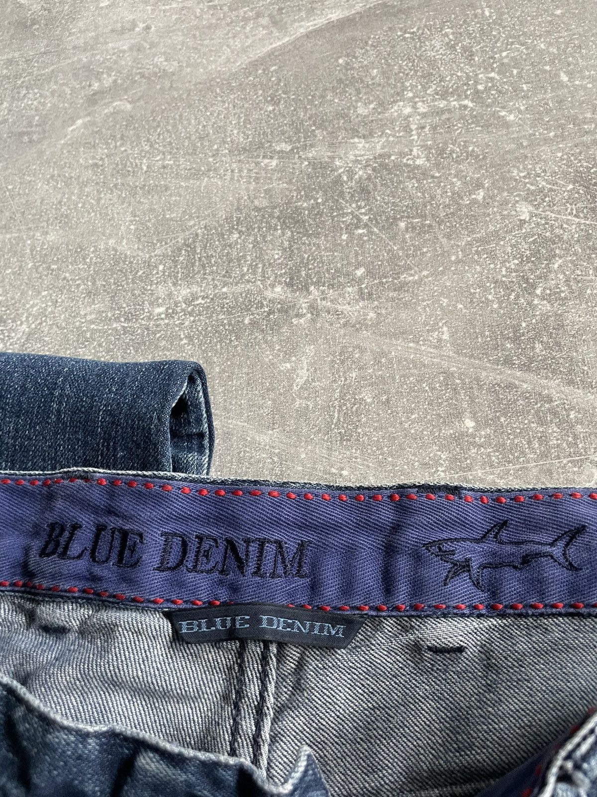 Paul & Shark Luxury Paul Shark Blue Logo Denim Jeans pants old money sea Size US 36 / EU 52 - 10 Thumbnail