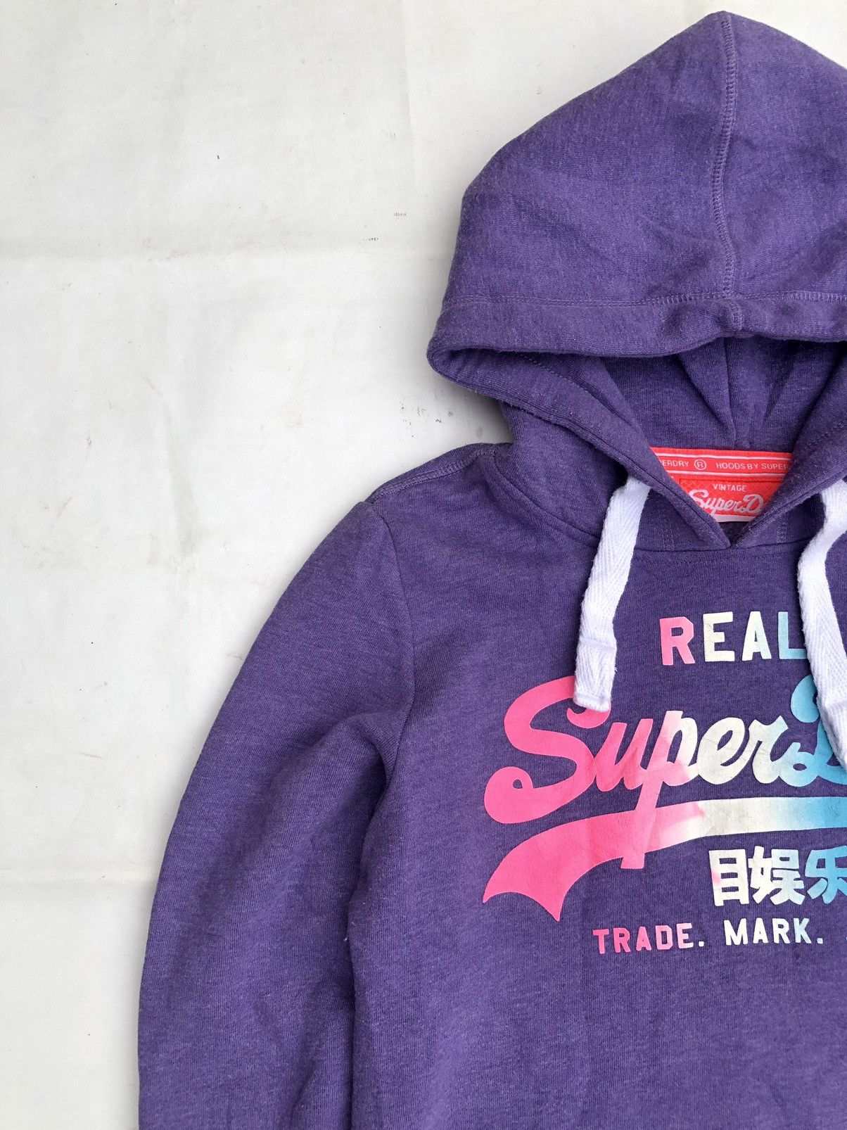 Japan Vintage SuperDry Hoodie Punk Rock Style