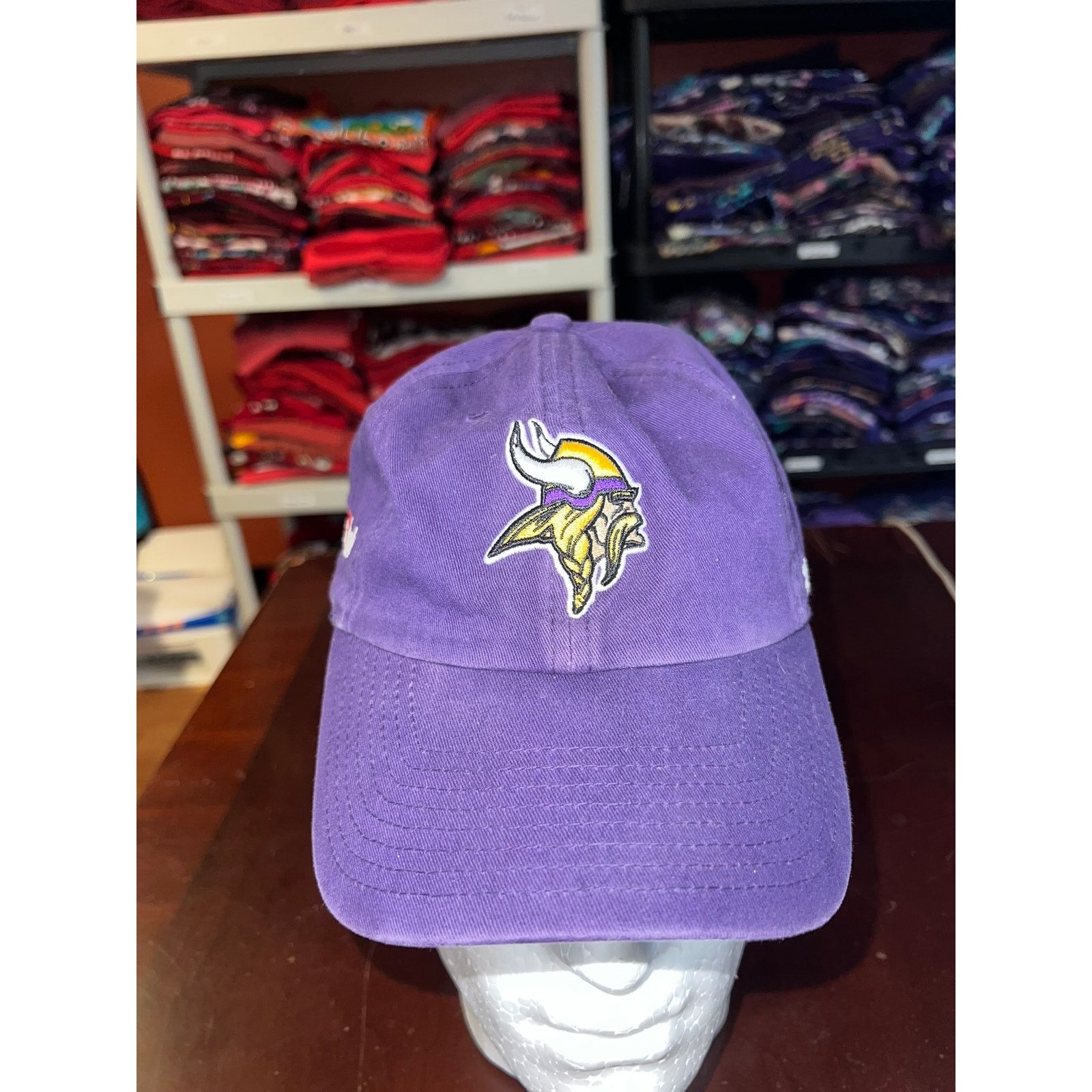 47 Brand Minnesota Vikings Hat '47 Brand NFL Football Cap Headwear Size ONE SIZE - 1 Thumbnail