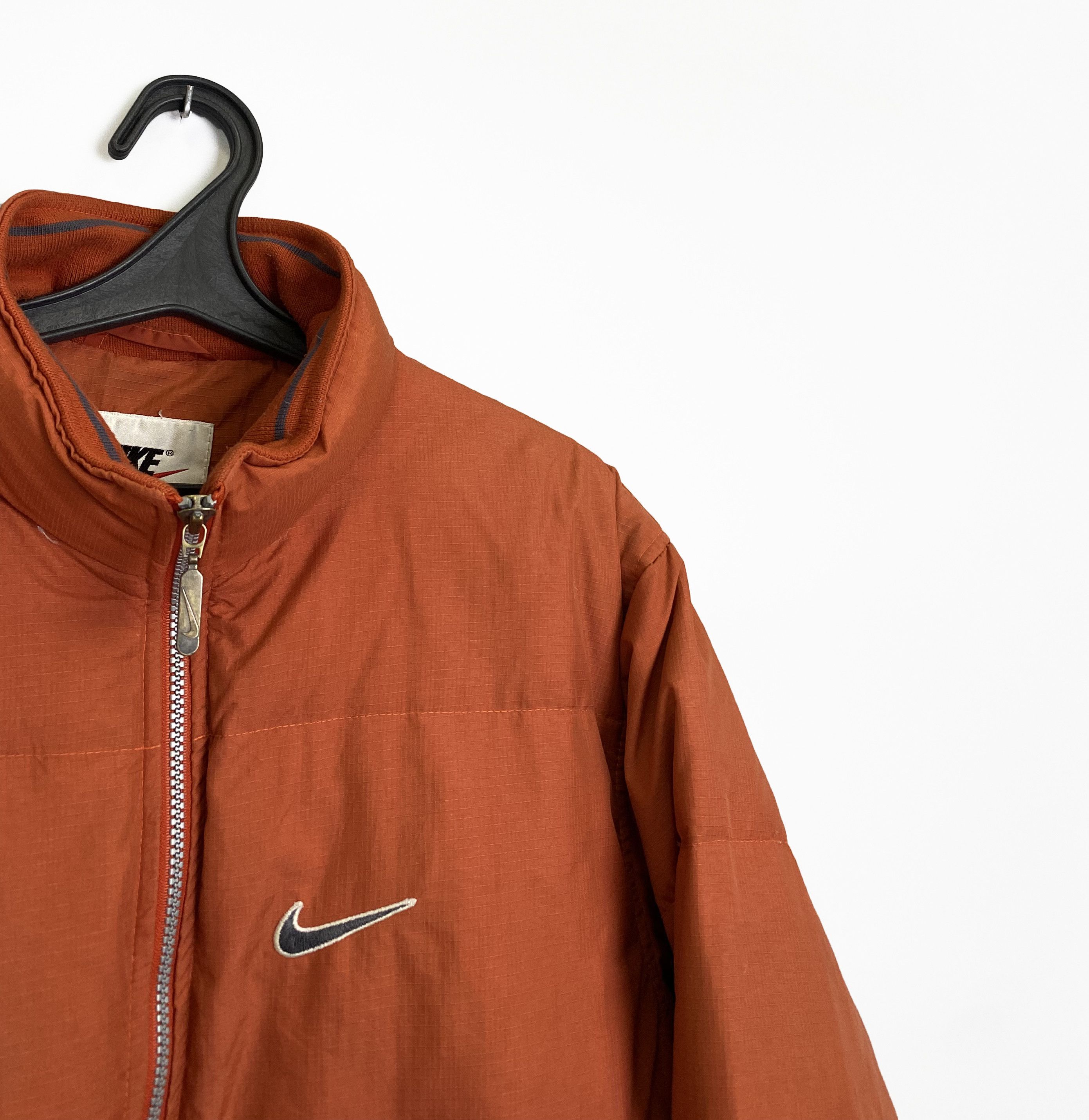 Nike Vintage NIKE Puffer Down Swoosh Jacket Size M / US 6-8 / IT 42-44 - 4 Thumbnail