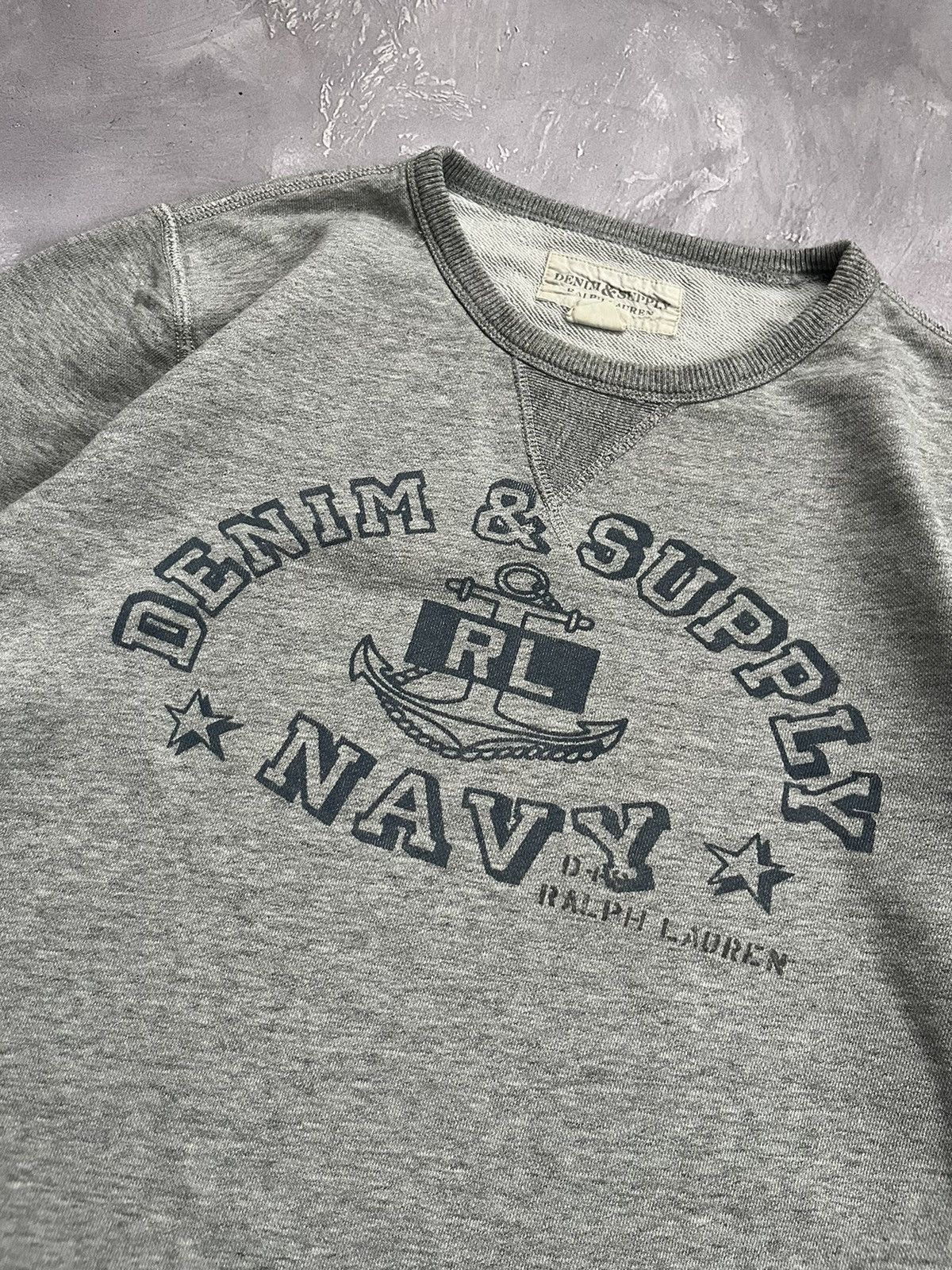 Denim & Supply Ralph Lauren Denim&Supply Ralph Lauren Navy CrewNeck sweatshirt Grey XL Size US XL / EU 56 / 4 - 2 Thumbnail