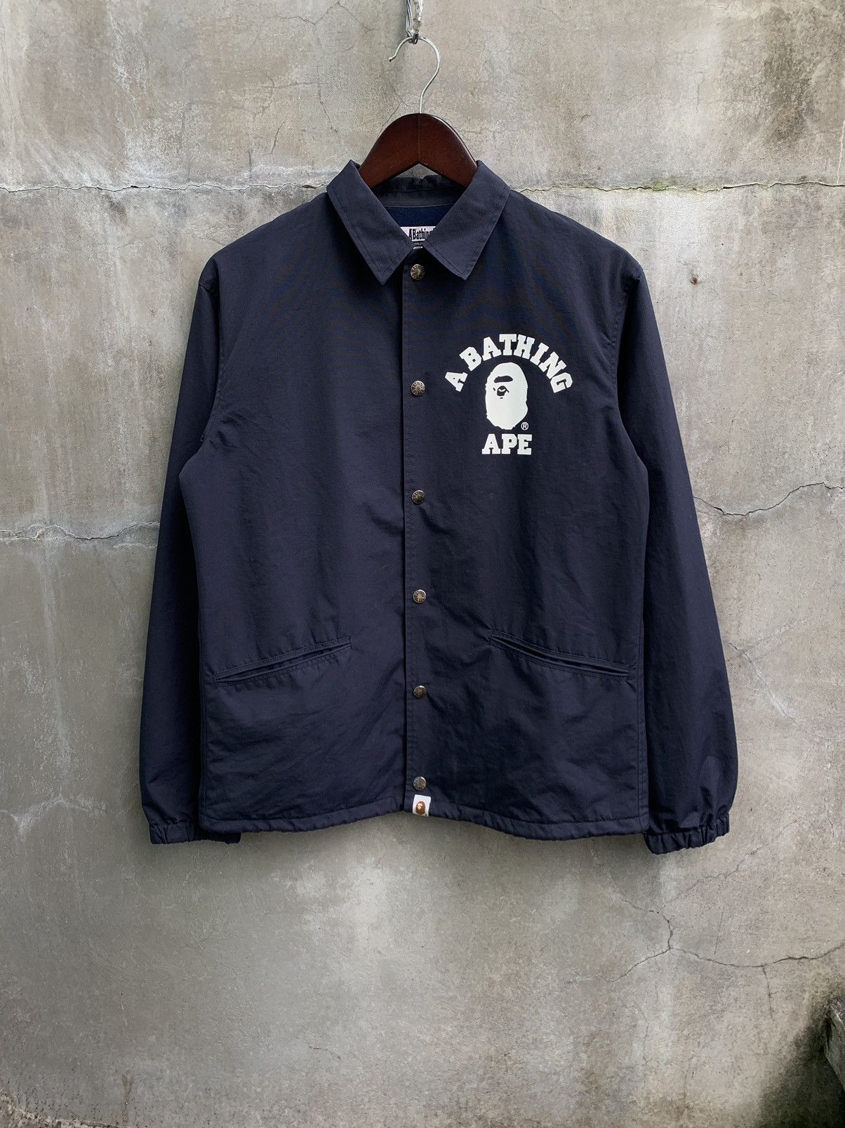 Zip Hoodie Bape Asnka Jacket New Addition! Bape ASNKA Navy Leather