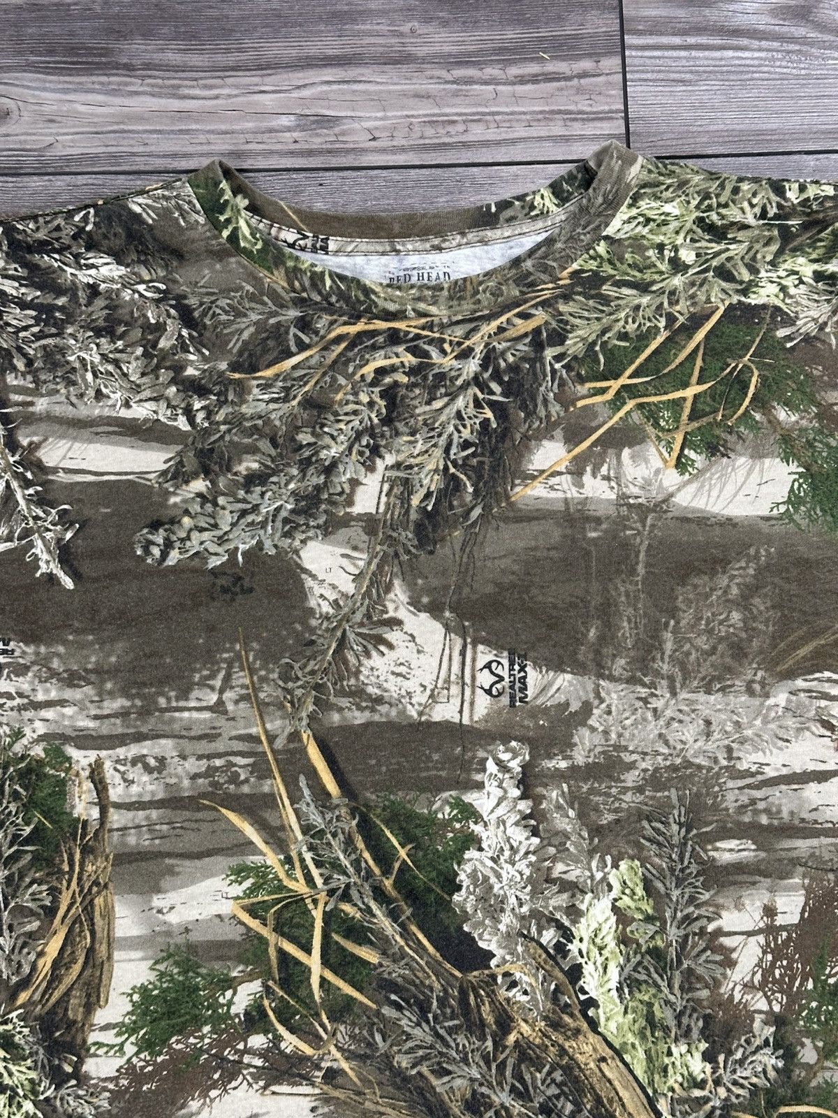 Realtree Red Head Real Tree Camo T Shirt Size US M / EU 48-50 / 2 - 2 Thumbnail