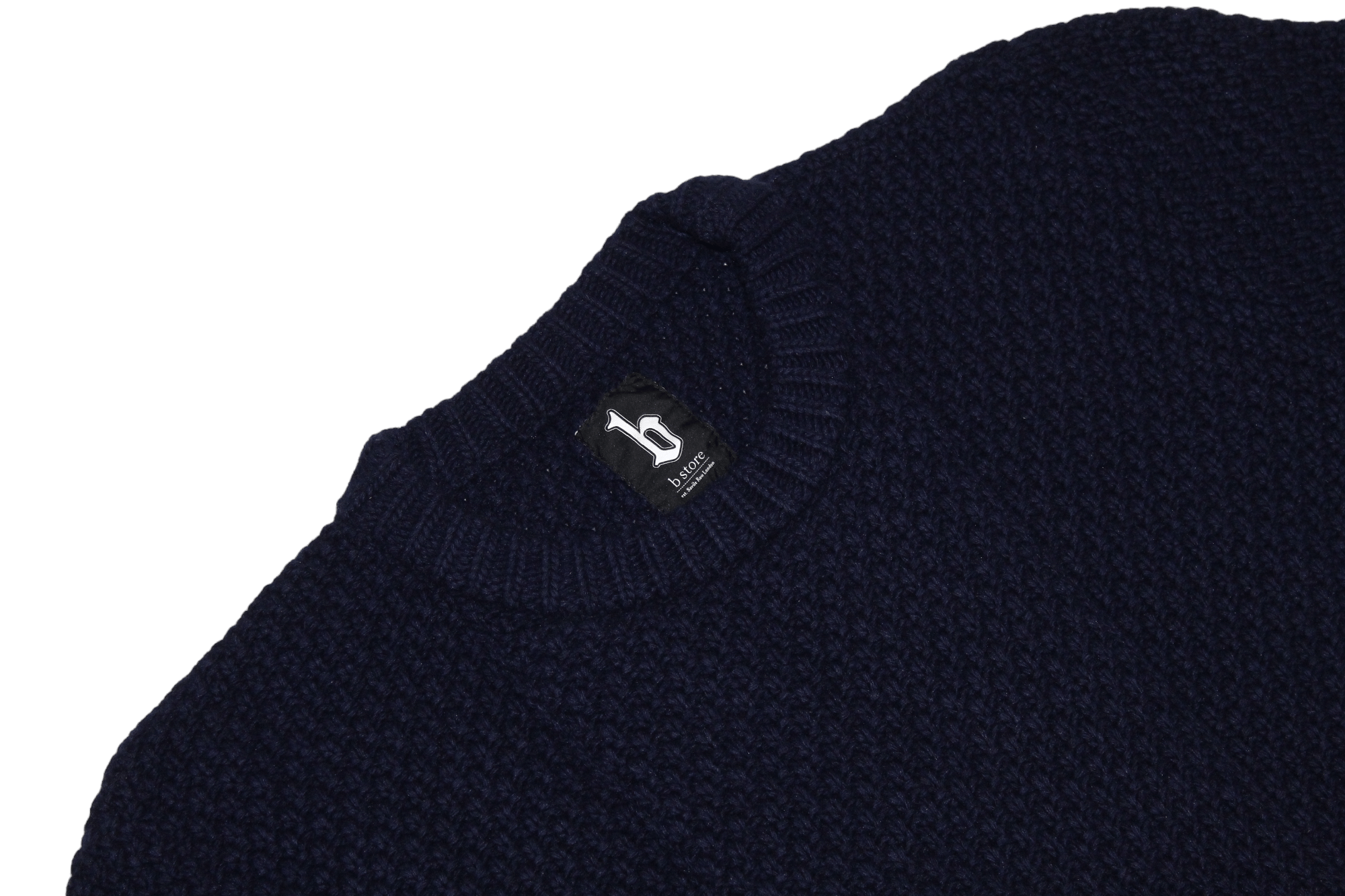 Savile Row B-store London Savile Row Wool Blend Cable Knit Crew Sweater Size US S / EU 44-46 / 1 - 2 Thumbnail