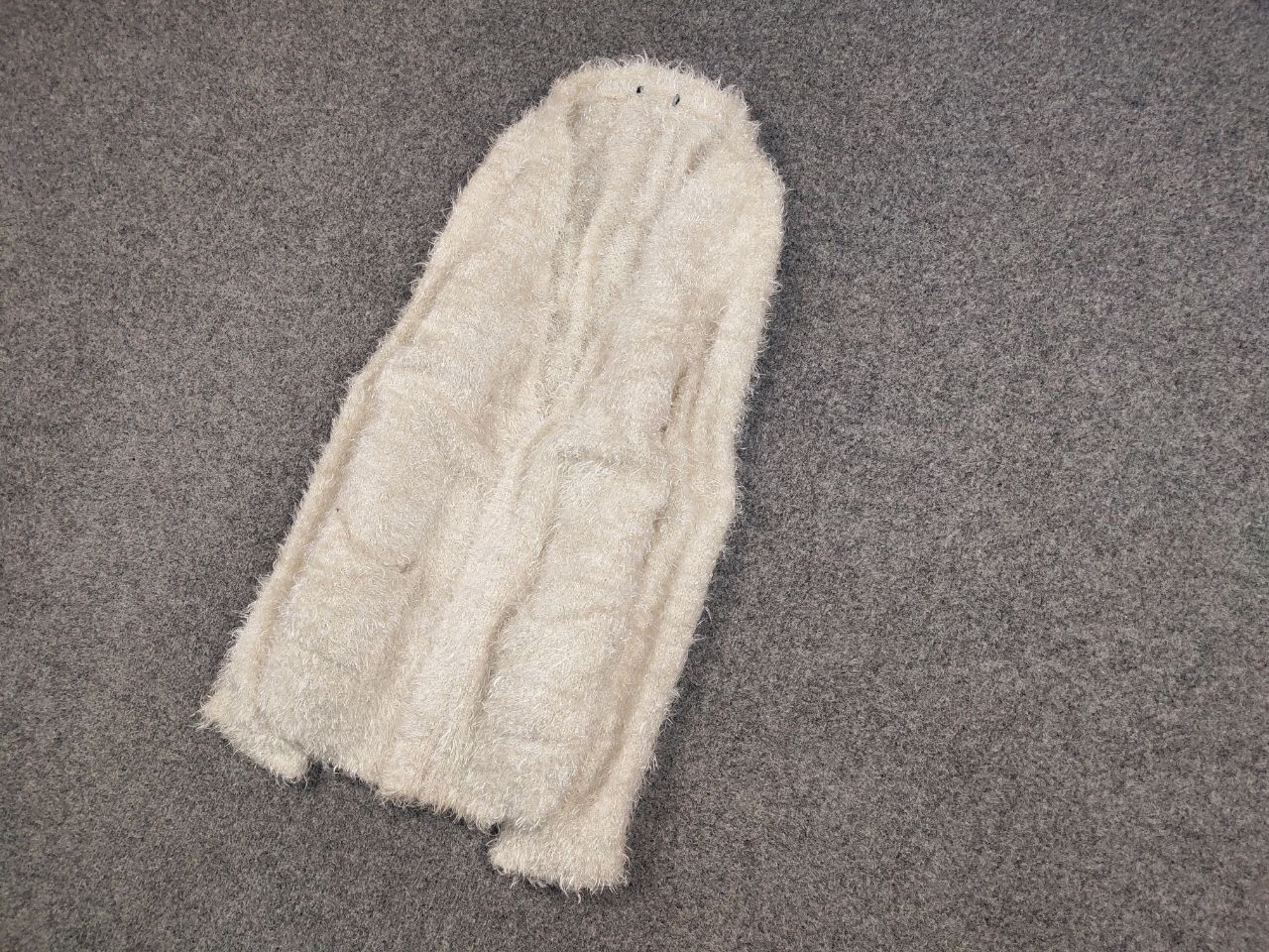 Japanese Brand Vintage Japan Design Mohair fuzzy Cardigan Sweater Y2K Style Size US L / EU 52-54 / 3 - 3 Thumbnail