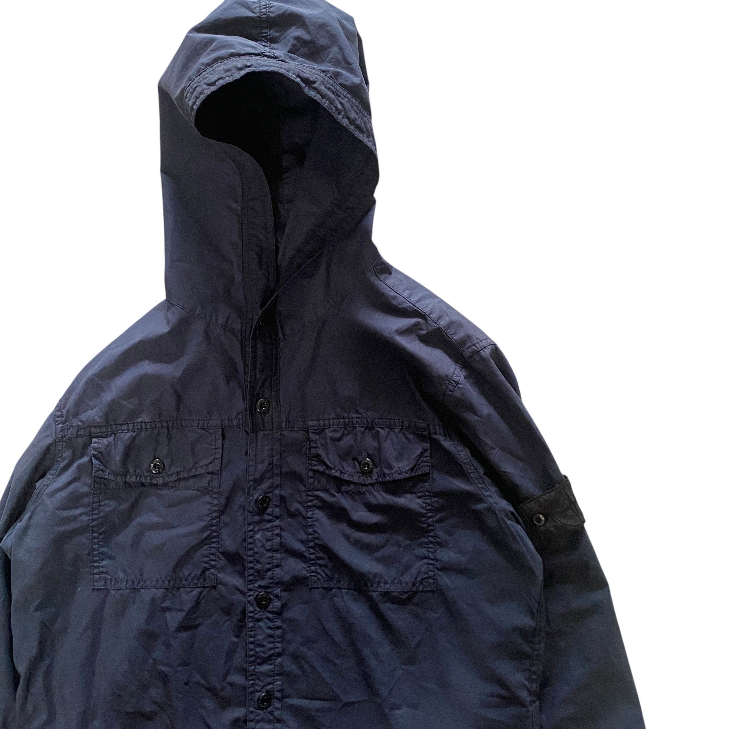 Stone Island Stone Island Overshirt Button Hooded Size US L / EU 52-54 / 3 - 2 Thumbnail