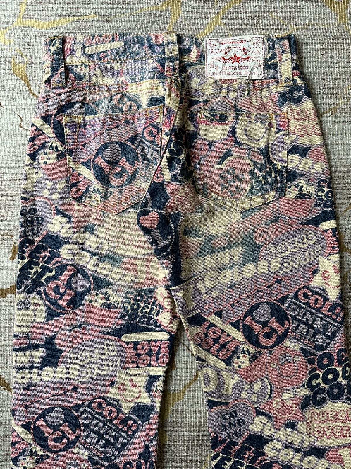 Hysteric Glamour Japanese Brand Co&Lu Fullprint Design Hysteric Style Denim Size US 28 / EU 44 - 12 Thumbnail