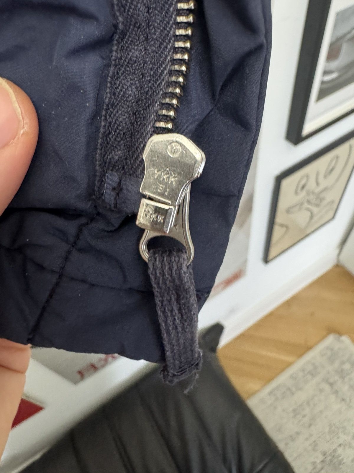 Stone Island FW01 Vintage Stone Island Jacket Casual Archive Navy Blue Size US M / EU 48-50 / 2 - 12 Thumbnail