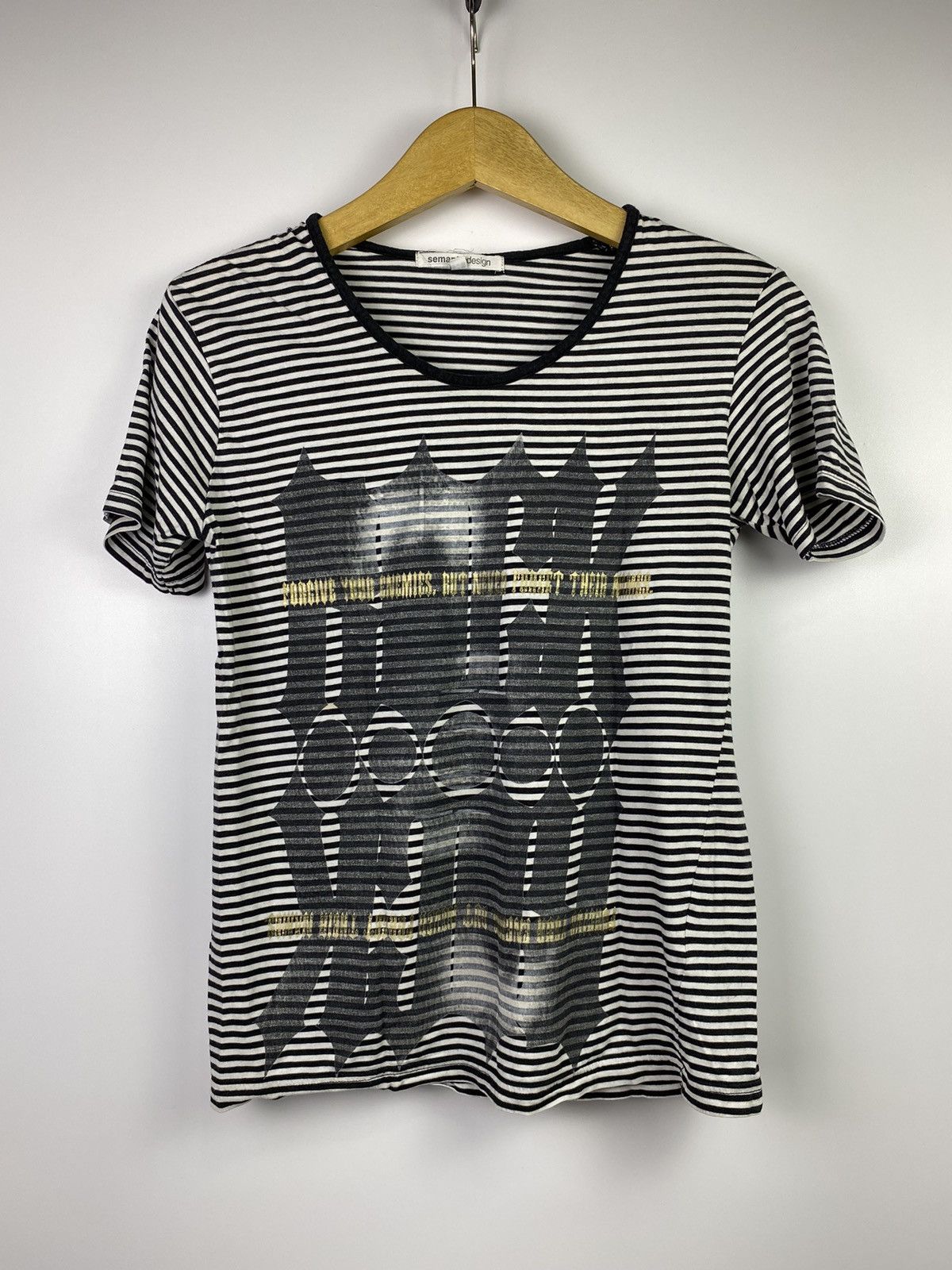 Beauty Beast × Hysteric Glamour × Japanese Brand japanese brand stripe tee semantic design poem Size US M / EU 48-50 / 2 - 2 Thumbnail