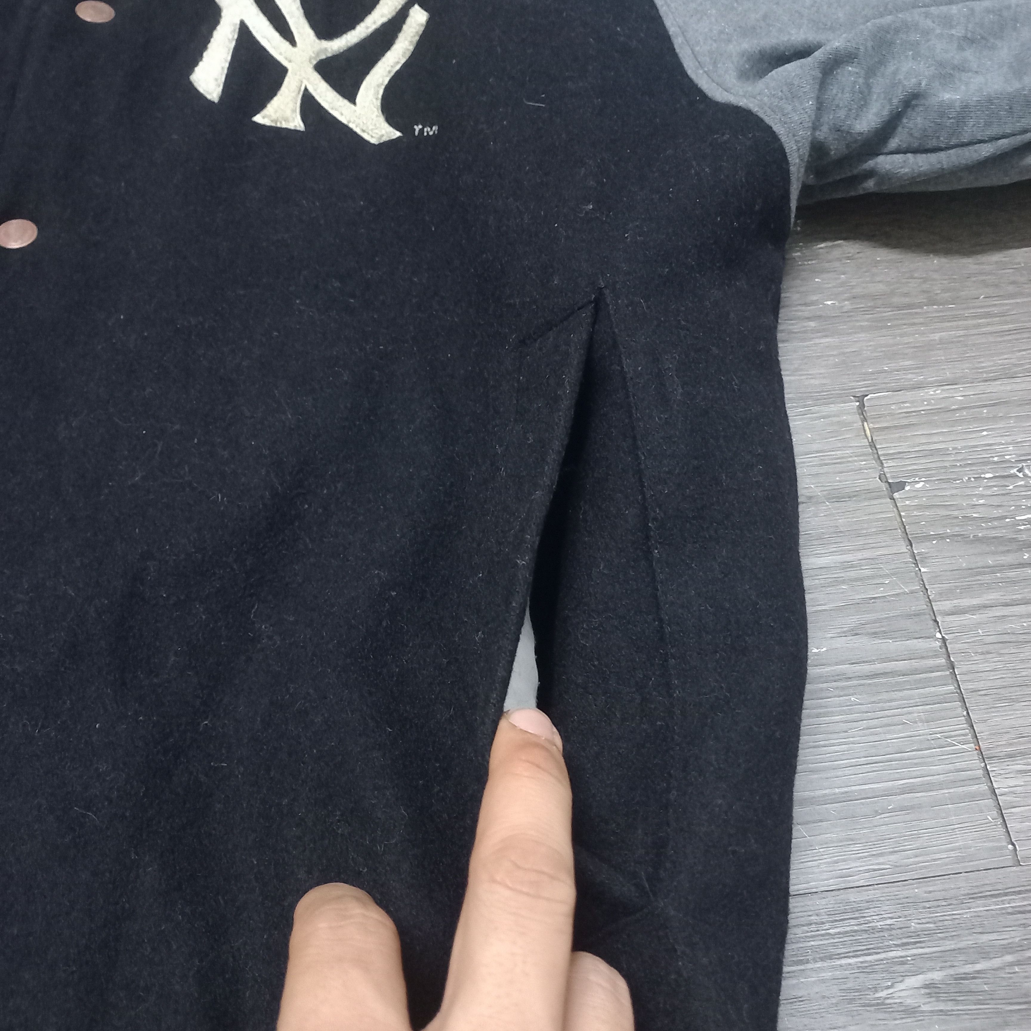 New York Yankees × Vintage Vintage new york yankees varsity baseball jacket Size US L / EU 52-54 / 3 - 2 Thumbnail