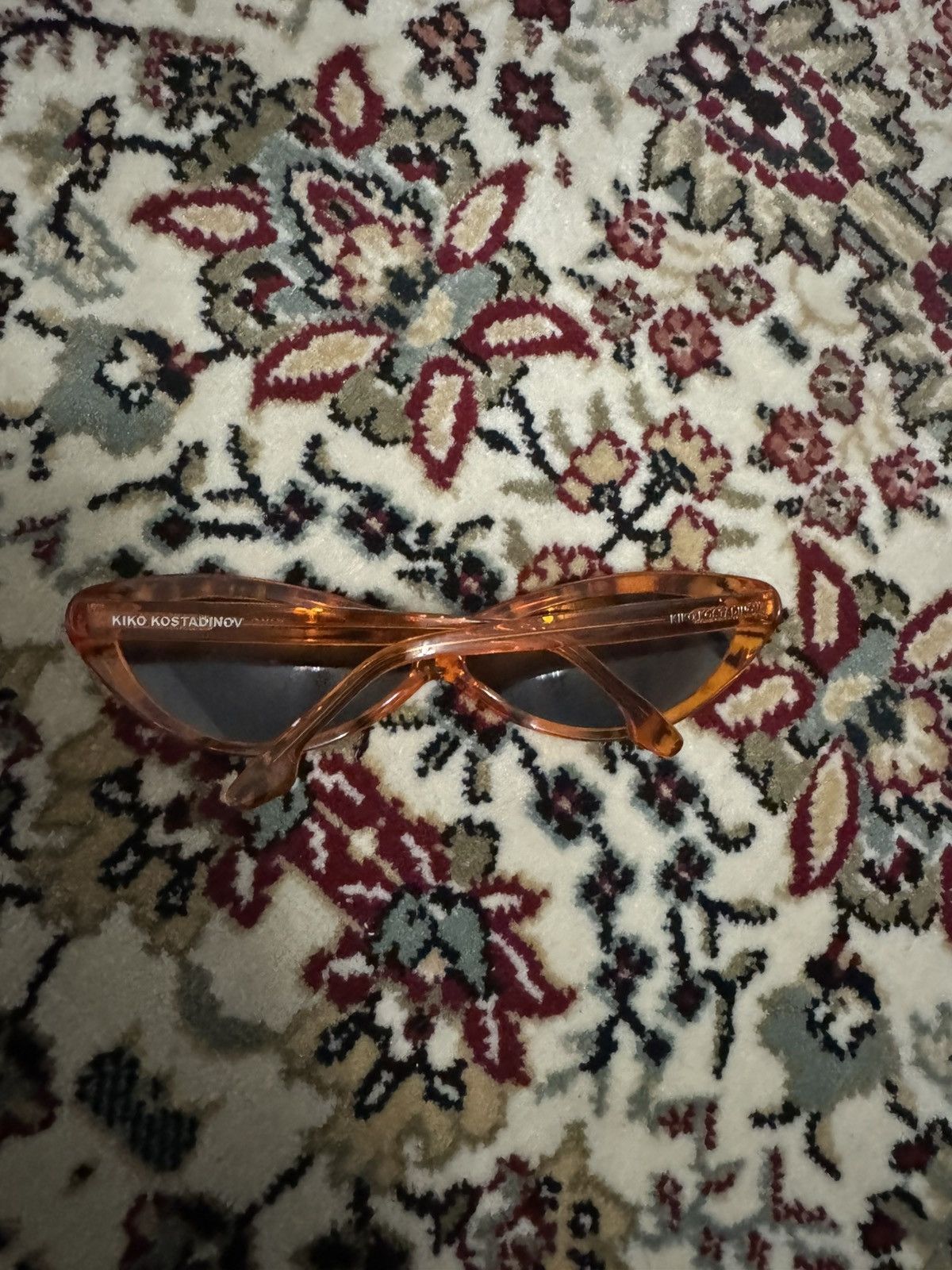 Kiko Kostadinov Kiko Kostadinov Orange Nisse Sunglasses Size ONE SIZE - 3 Thumbnail