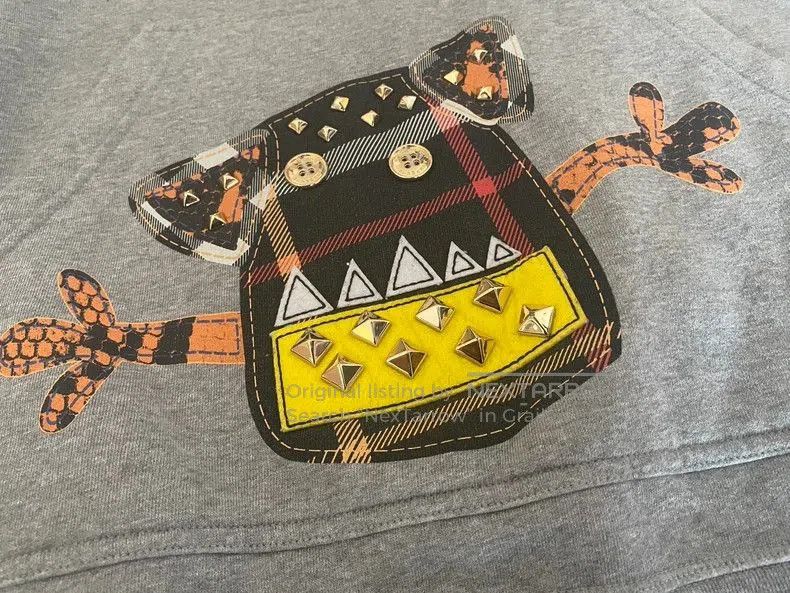 Burberry Burberry Monster Sweatshirt with Studs. Size US M / EU 48-50 / 2 - 2 Thumbnail