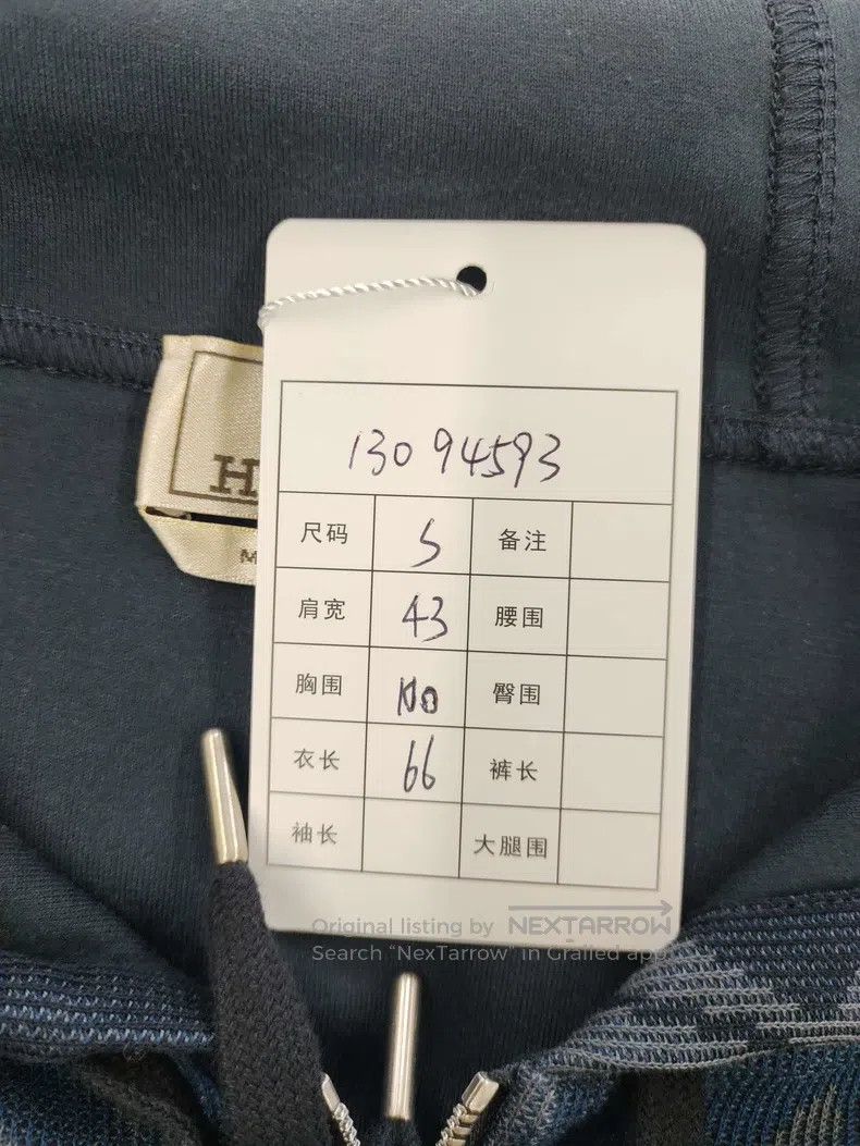 Hermes Hermes Dark Blue Battle Horse Zip Hoodie Size S / US 4 / IT 40 - 8 Thumbnail