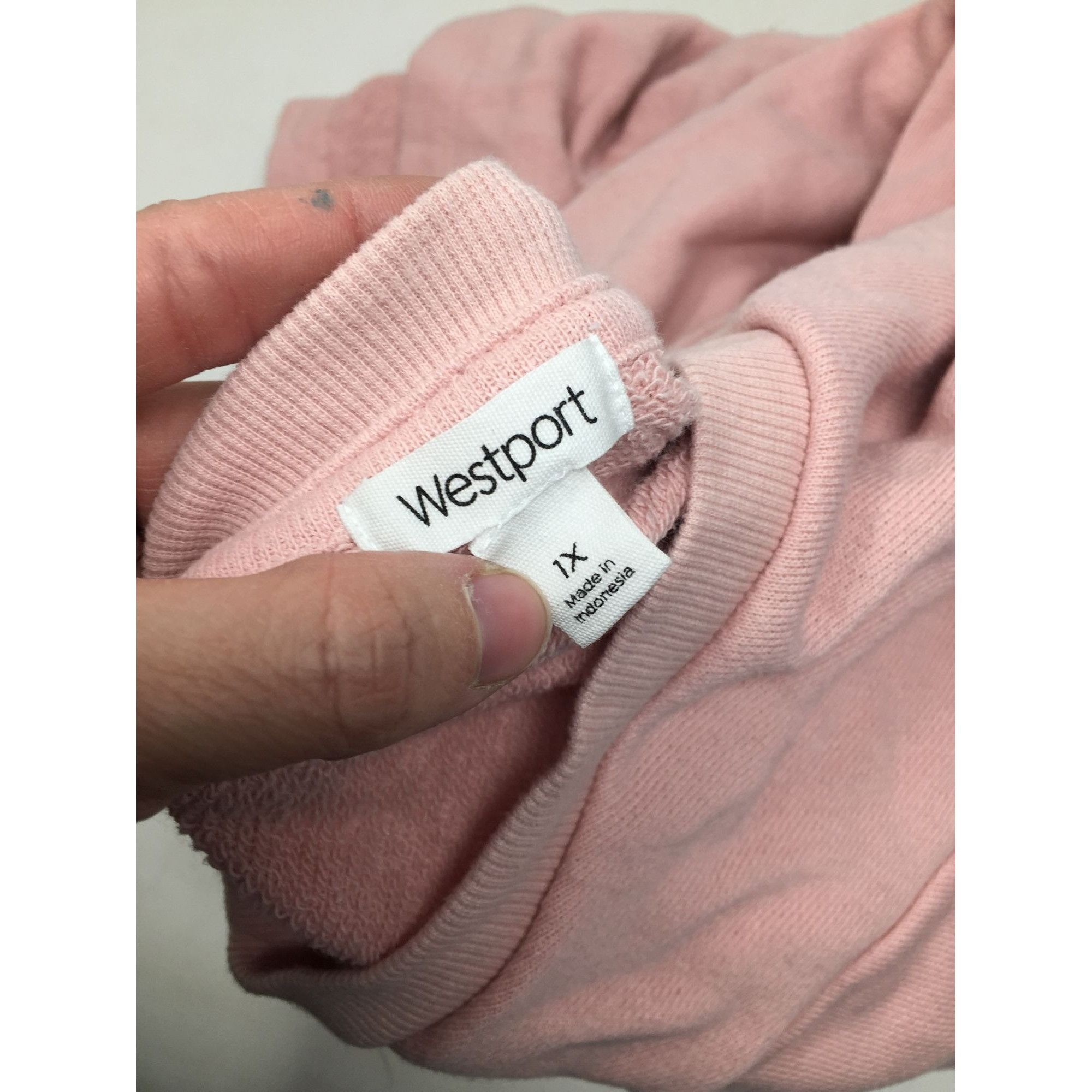 Other WOMENS WESTPORT SIZE 1X LONG SLEEVED PINK SHIRT Size XL / US 12-14 / IT 48-50 - 3 Thumbnail