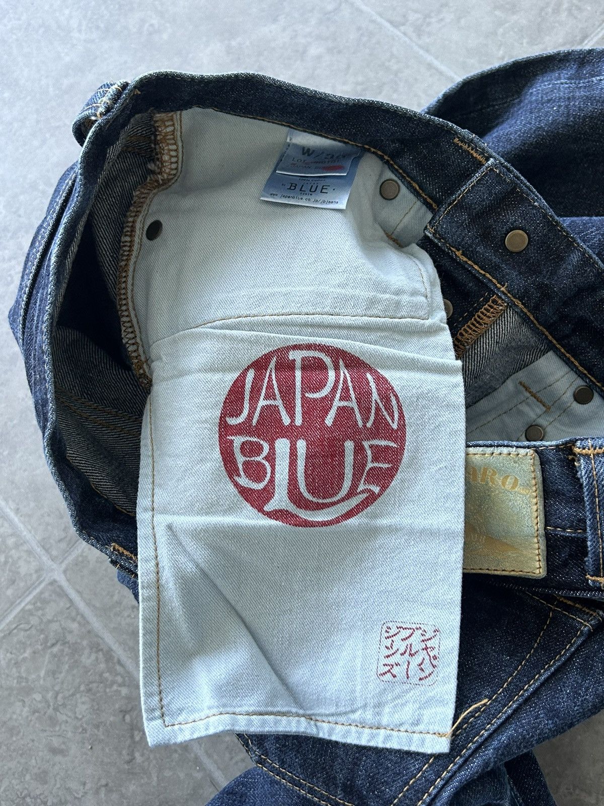 Japanese Brand × Momotaro Jeans MOMOTARO Japan Blue Selvedge Denim JB0101 Size US 30 / EU 46 - 8 Thumbnail