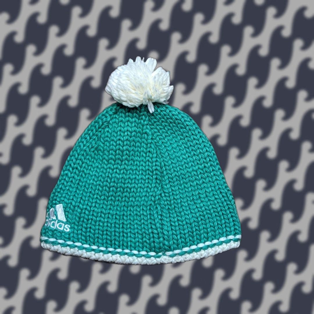 Adidas Adidas Germany Ski Beanie Hat L Wool Blend Lined Green Cross Country XC Unisex Adults Men Women Size ONE SIZE - 1 Thumbnail