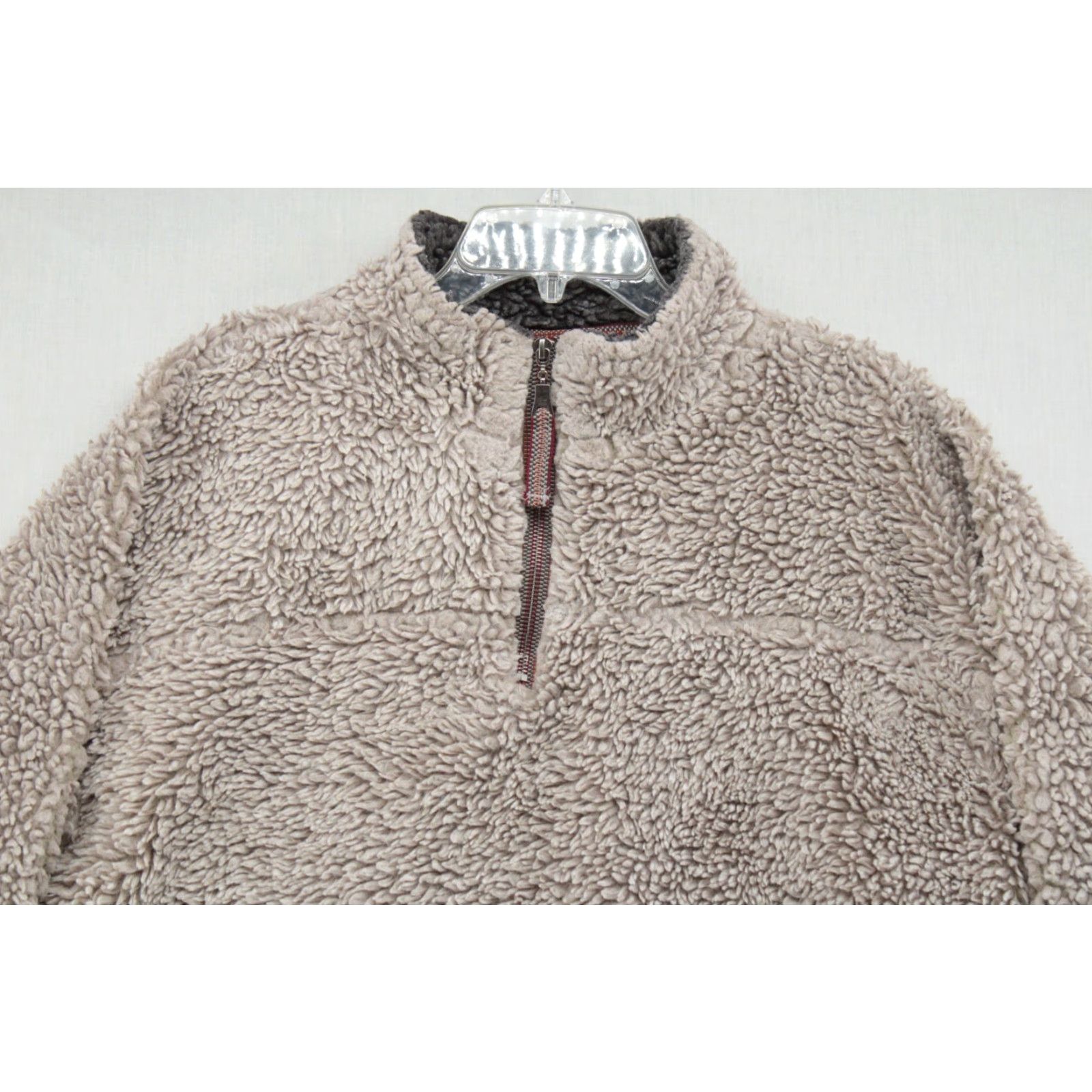 Vintage True Grit Jacket Men M Beige Sherpa Lined 1/4 Zip American Outdoor Cabincore Mens Size US M / EU 48-50 / 2 - 3 Thumbnail