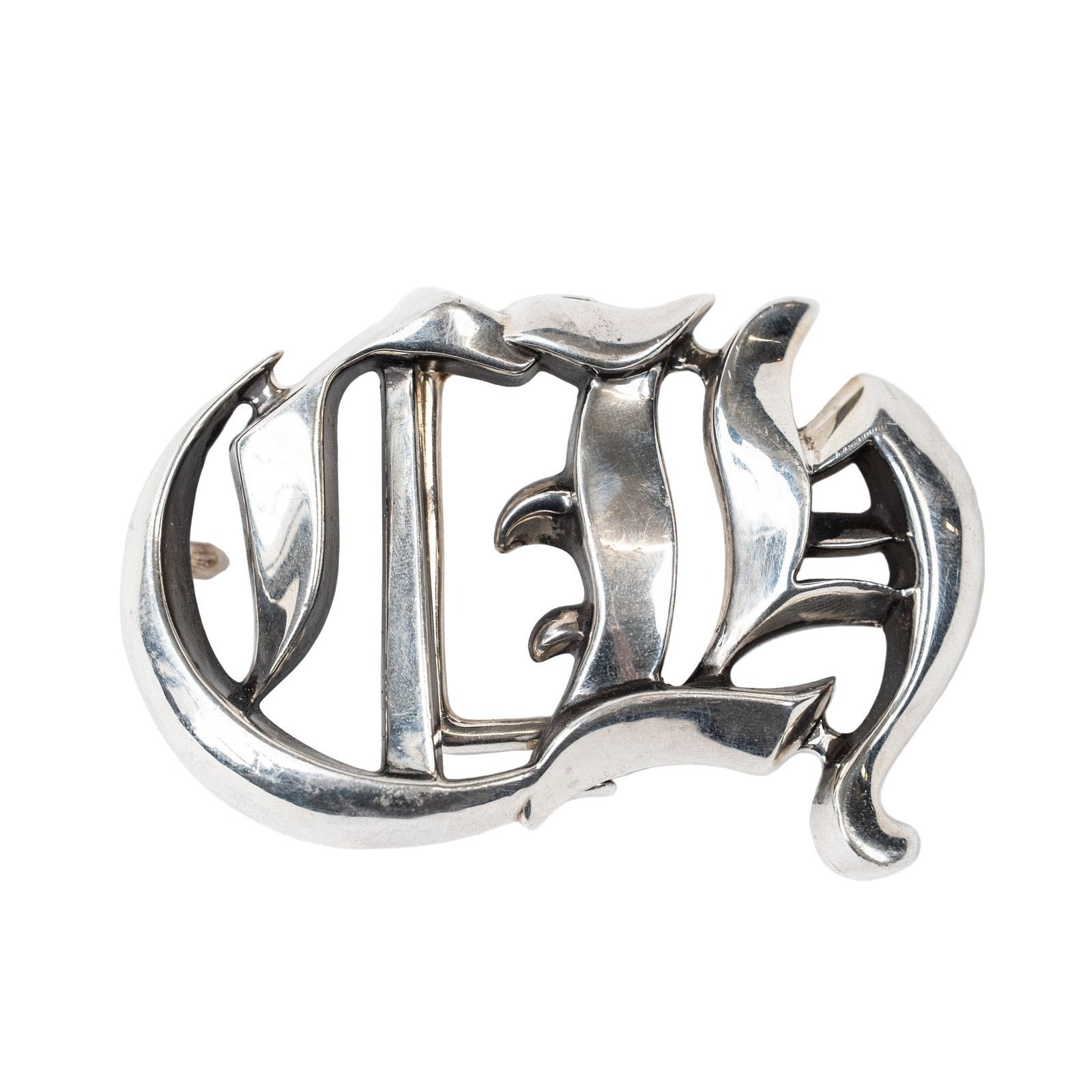 Chrome Hearts CH Silver Belt Buckle Size ONE SIZE - 1 Thumbnail