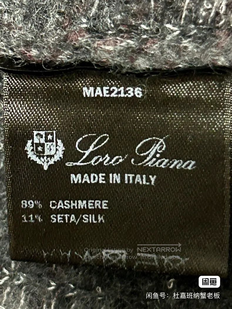 Loro Piana Loro Piana Cashmere sweater knitted with cashmere and mulb Size US M / EU 48-50 / 2 - 7 Thumbnail