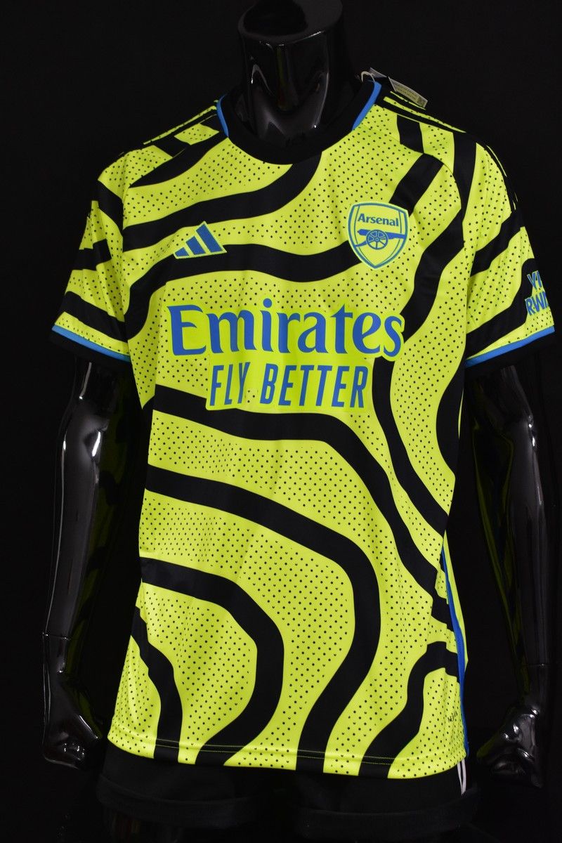 Adidas 2023-24 adidas ARSENAL FC GUNNERS Away Shirt (SIZE L) Size US L / EU 52-54 / 3 - 1 Thumbnail