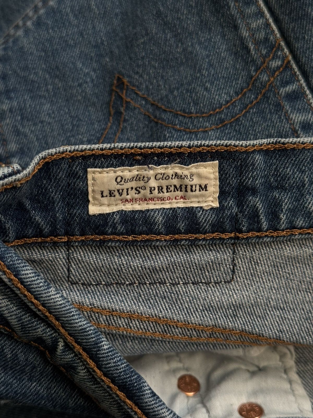 Levi's Levi’s wide leg denim pants jeans Size 31" - 5 Thumbnail