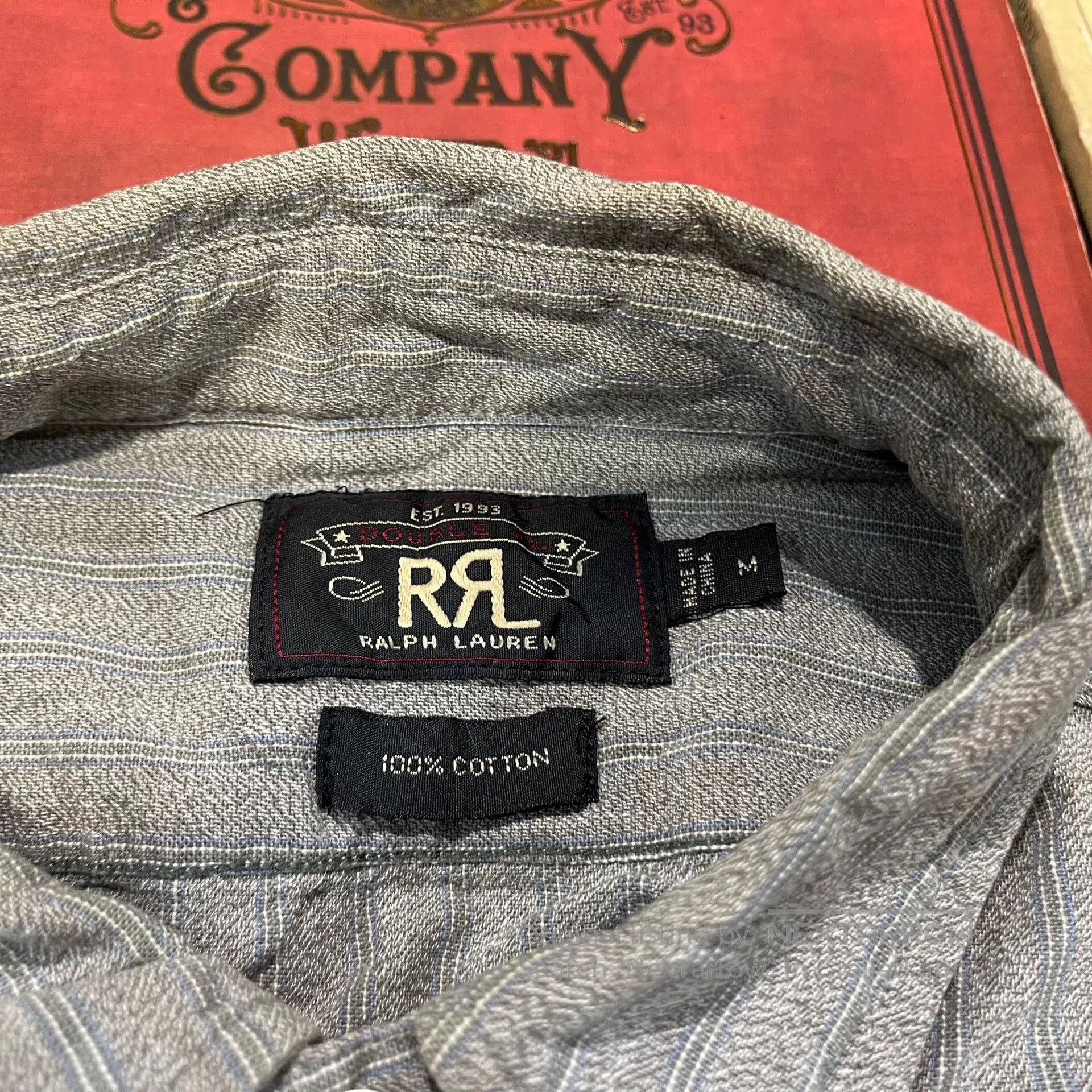 RRL Ralph Lauren RRL Double RL Striped Vintage Shirt. Size US M / EU 48-50 / 2 - 4 Thumbnail