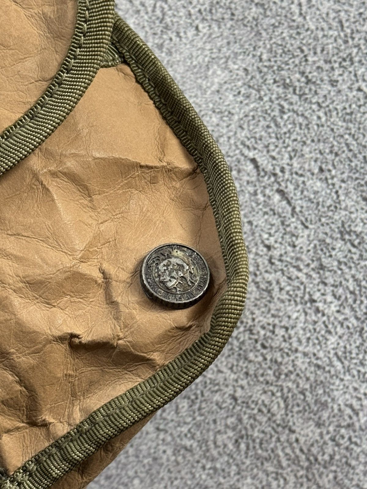 Diesel Y2K cargo military crossbody shoulder bag tactical