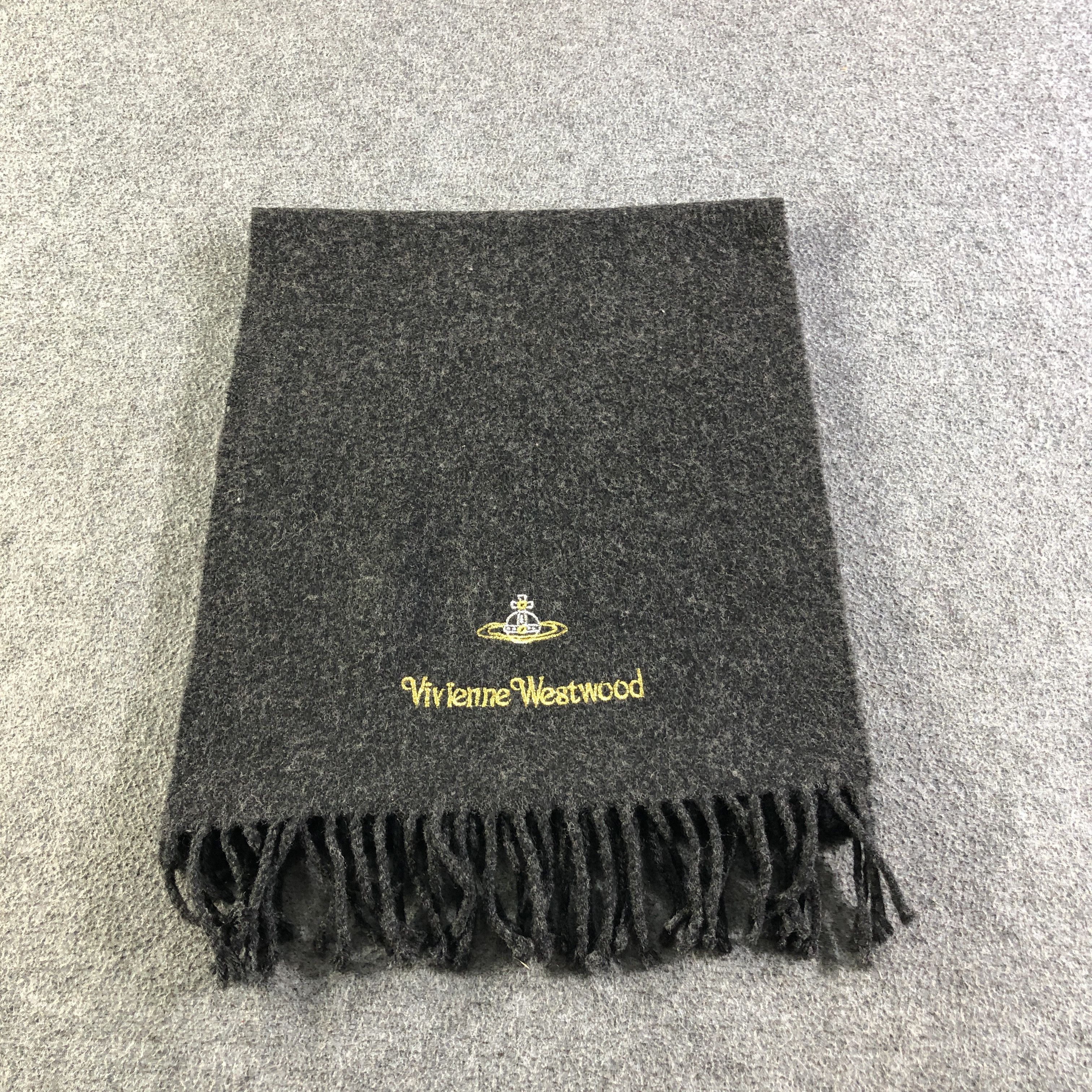 Vivienne Westwood Vivienne Westwood Wool Scarf Muffler Neckwear V2659 Size ONE SIZE - 3 Thumbnail