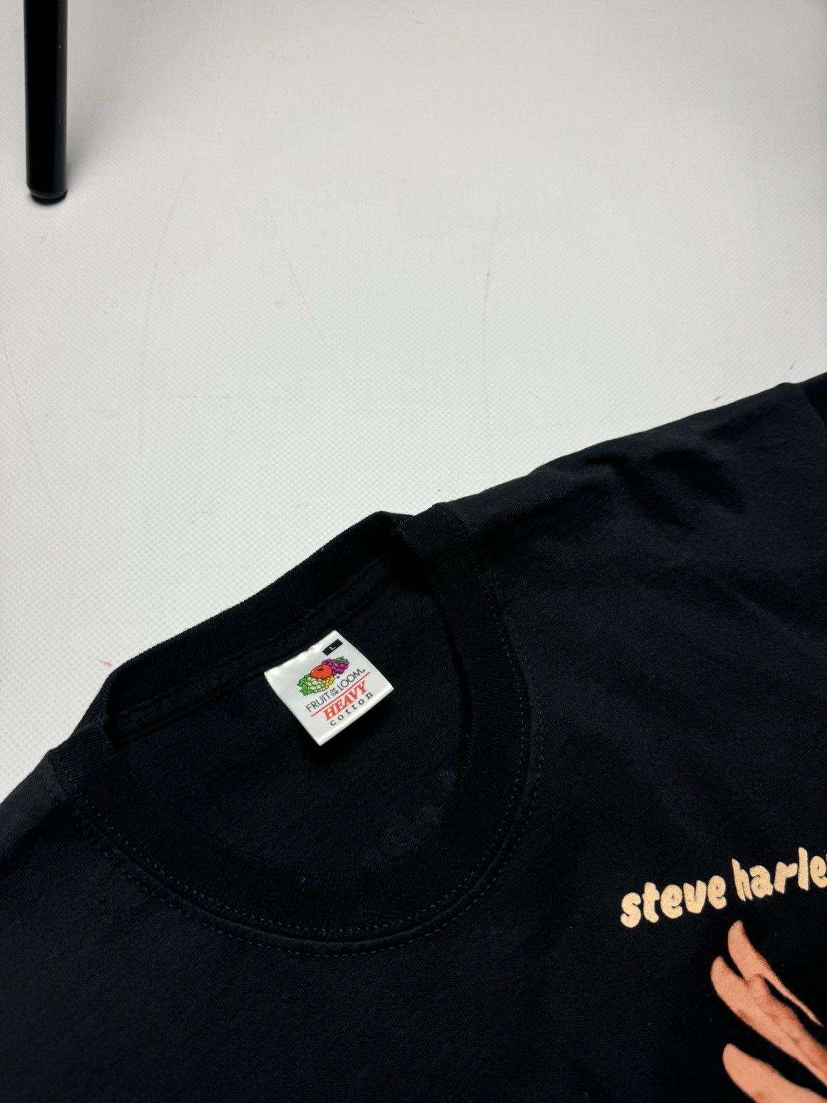 Band Tees × Vintage Rare Vintage Steve Harley T-shirt y2k black Size US L / EU 52-54 / 3 - 5 Thumbnail
