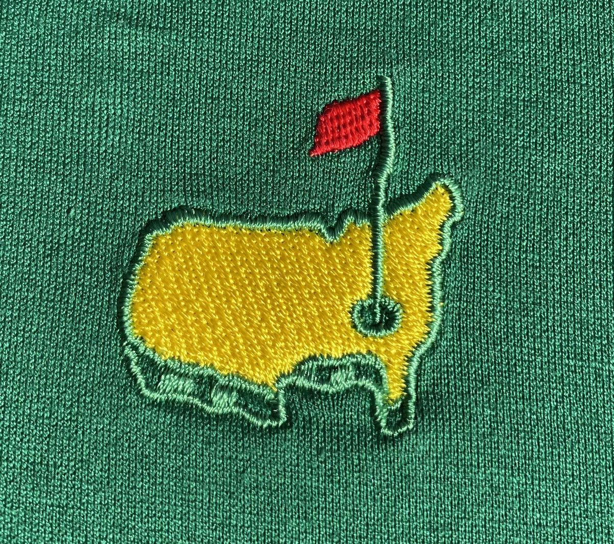 The Masters VTG 90’s Masters Augusta National Slazenger Golf Green Polo Size US L / EU 52-54 / 3 - 3 Thumbnail