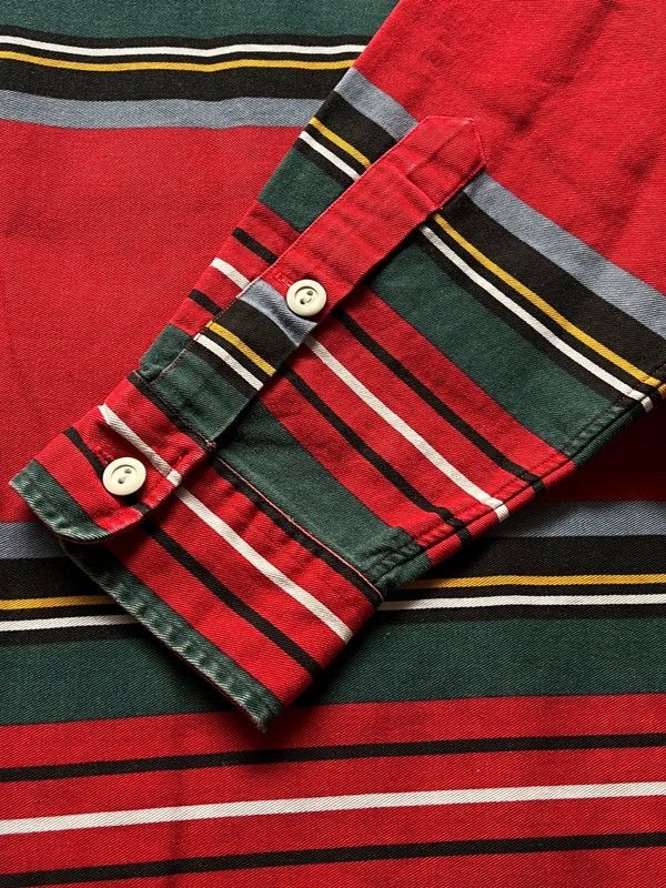 Polo Ralph Lauren Polo Ralph Lauren Sz XL Small Pony Stripped Size US XL / EU 56 / 4 - 9 Thumbnail