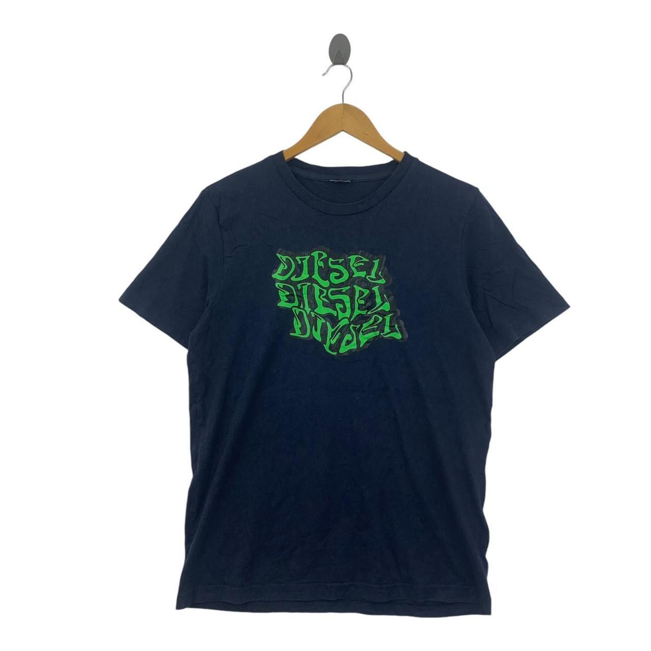Diesel DIESEL ITALY GRAFFITI Stock Logo Motion Tee Shirt Top Size US S / EU 44-46 / 1 - 1 Thumbnail
