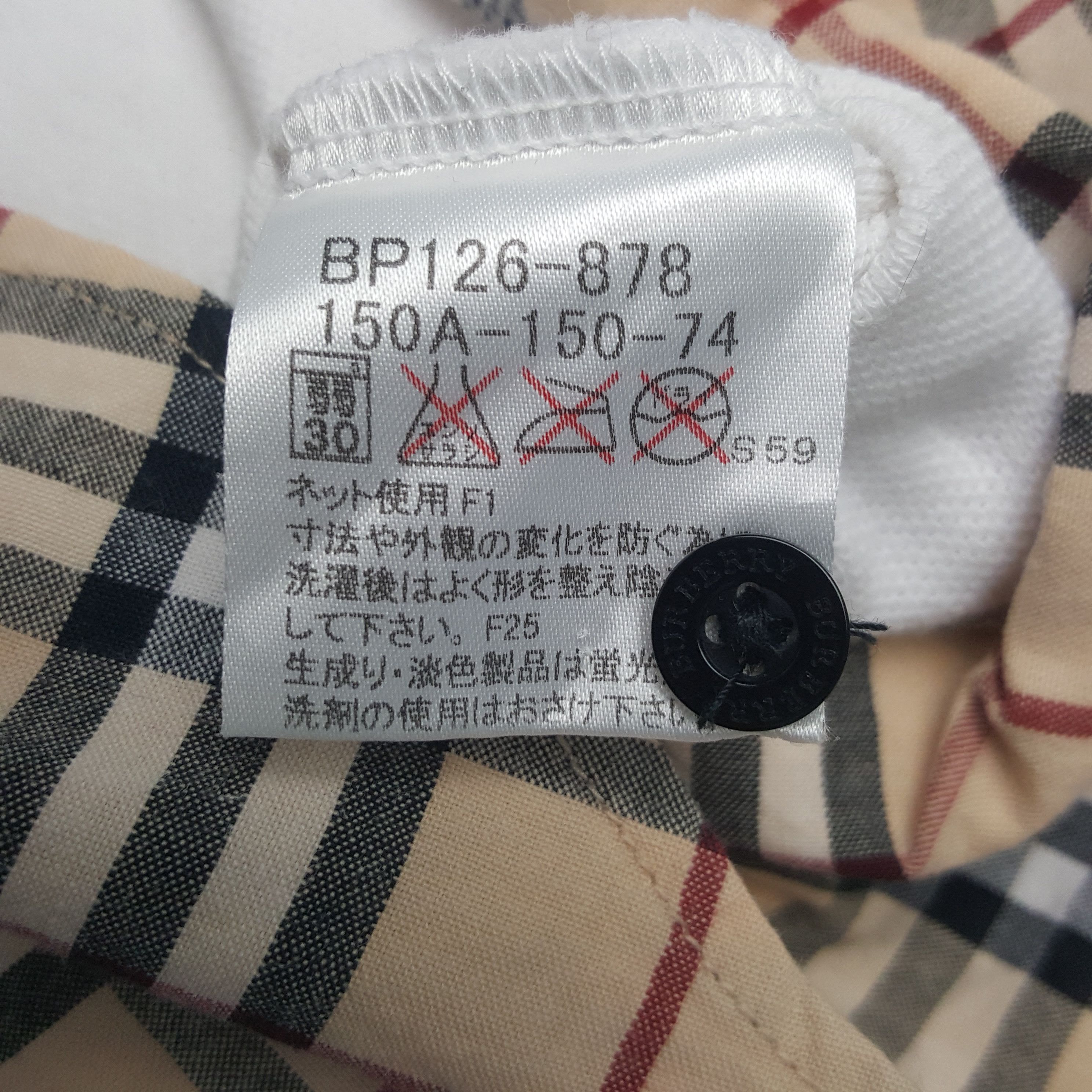 Burberry × Vintage Vintage Burberry London Nova Check Polos Size US M / EU 48-50 / 2 - 6 Thumbnail