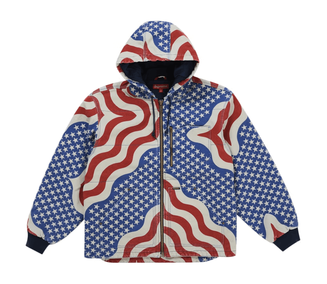s*7様 Supreme HJR Trompe Loeil Hooded Jac Supreme HJR Trompe L'oeil Hooded Work Jacket – Mario Urban Exclusive