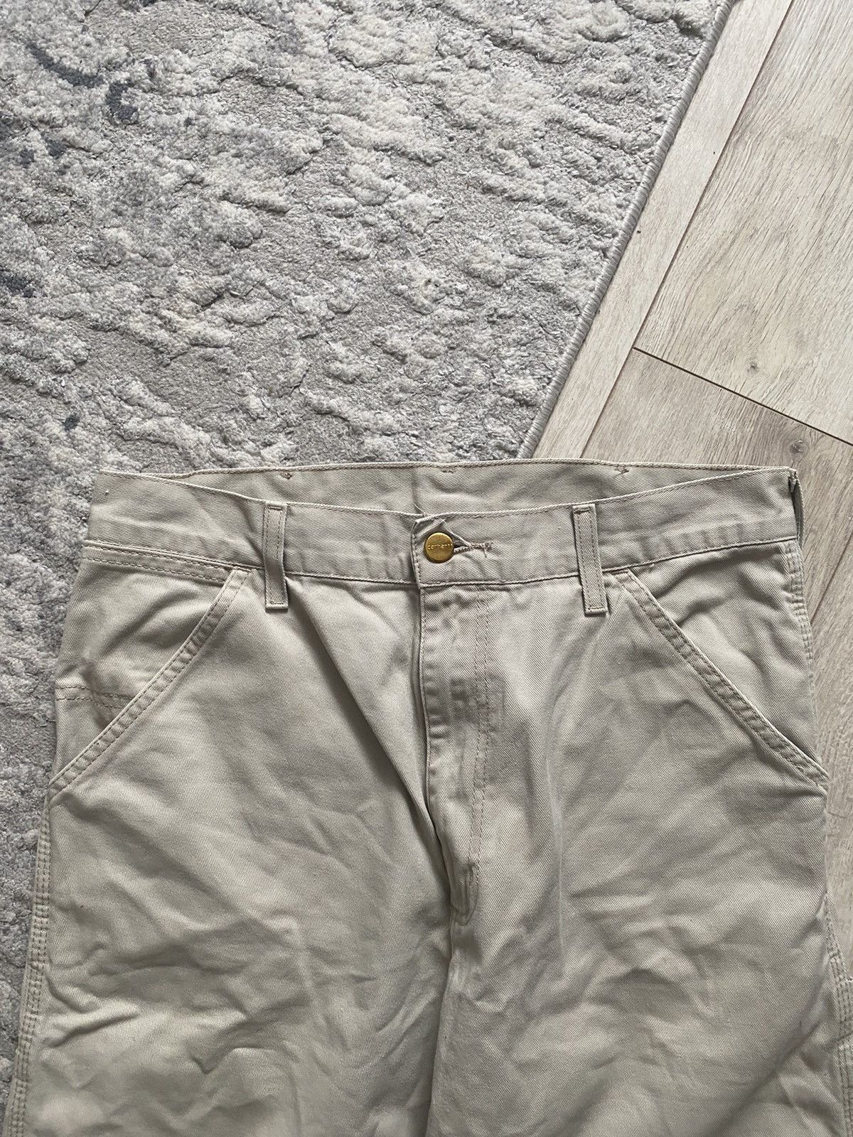Carhartt Vintage Carhartt Work Shorts ⚙️ Baggy Size US 32 / EU 48 - 7 Thumbnail