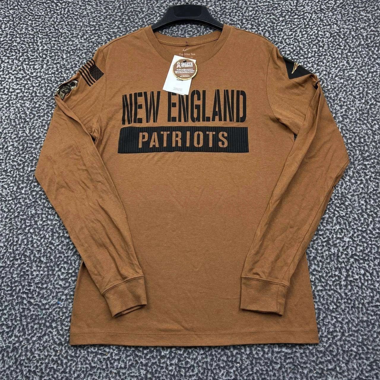 Nike Nike Shirt Men New England Patriots NFL Crew Neck Cotton S Size US S / EU 44-46 / 1 - 1 Thumbnail