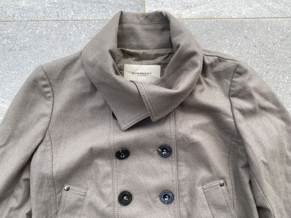 Burberry Burberry London Wool Pea Coat Jacket Size US S / EU 44-46 / 1 - 3 Thumbnail