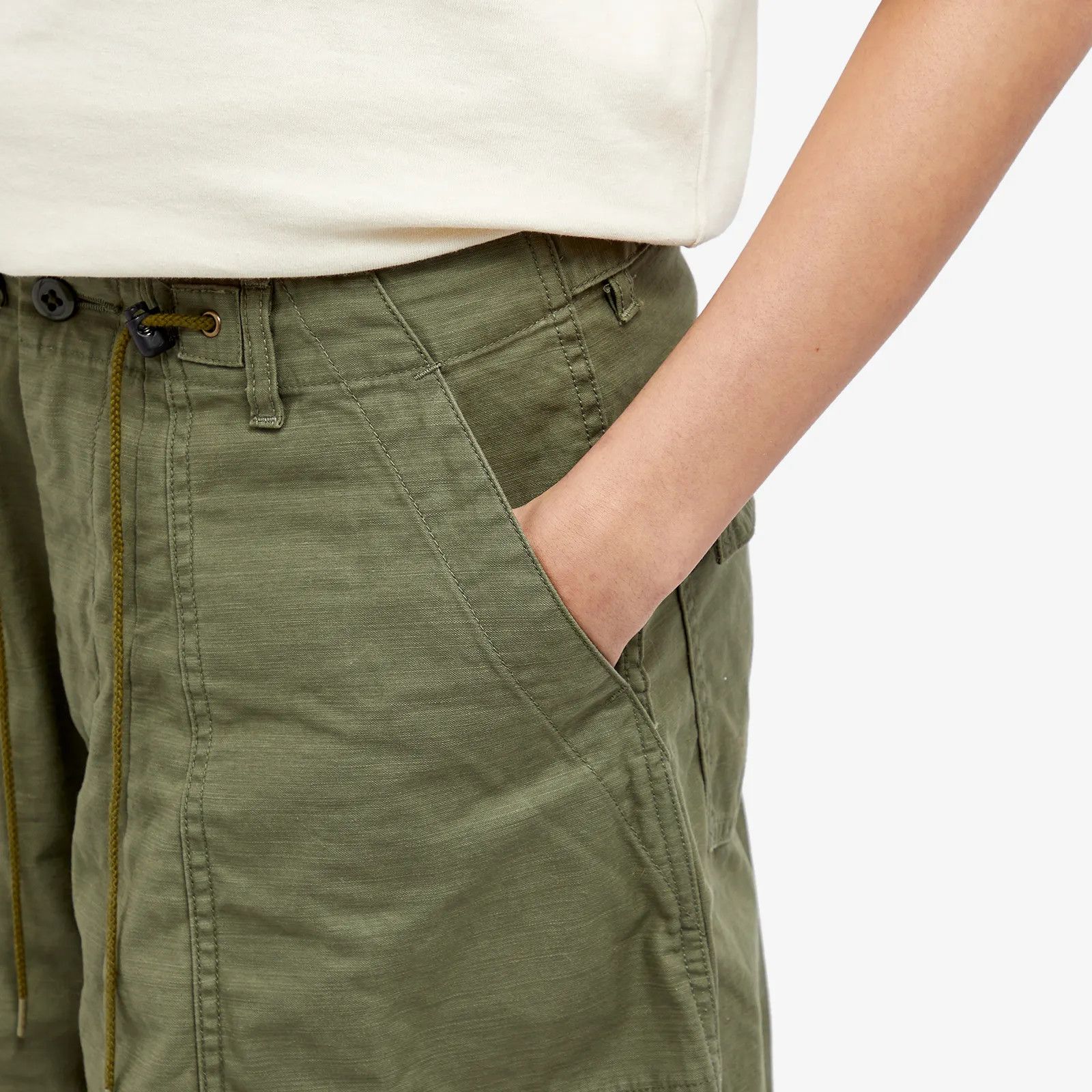 Needles [M] H.D. Pant Fatigue in Olive (SS23) Size US 30 / EU 46 - 11 Thumbnail