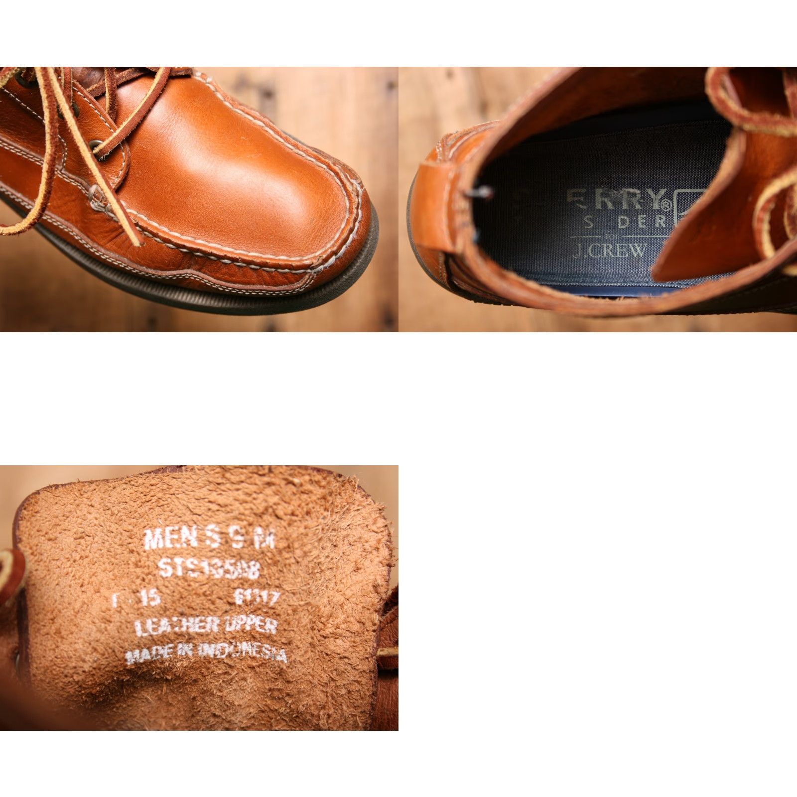 Sperry SPERRY TOP-SIDER x J.Crew Tan Leather Mid-Ankle Chukka Boots Men Sz. 9M Size US 9 / EU 42 - 8 Thumbnail