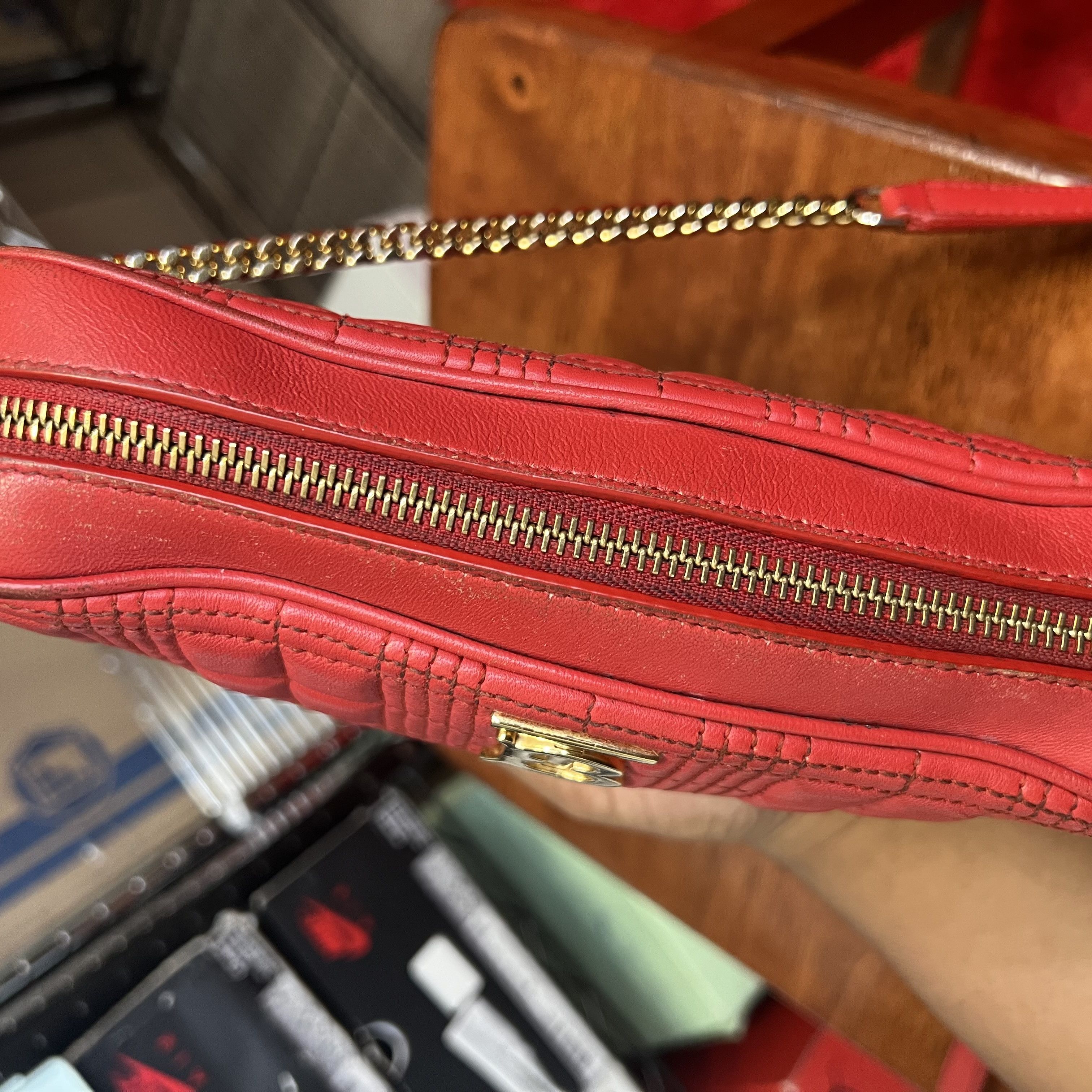 Burberry Burberry Lola Quilted Camera Bag Red Size ONE SIZE - 19 Thumbnail